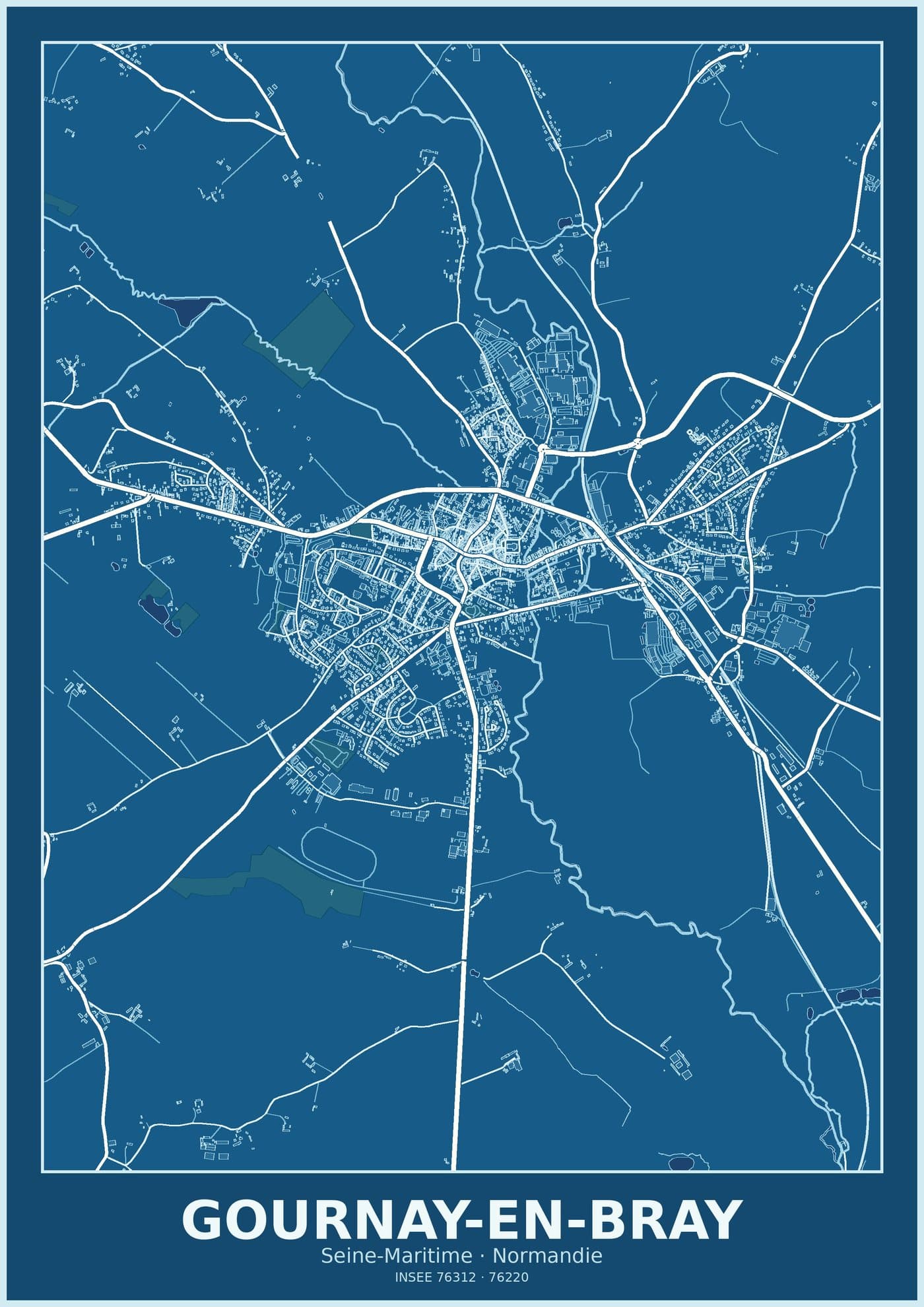 Plan de Gournay-en-Bray