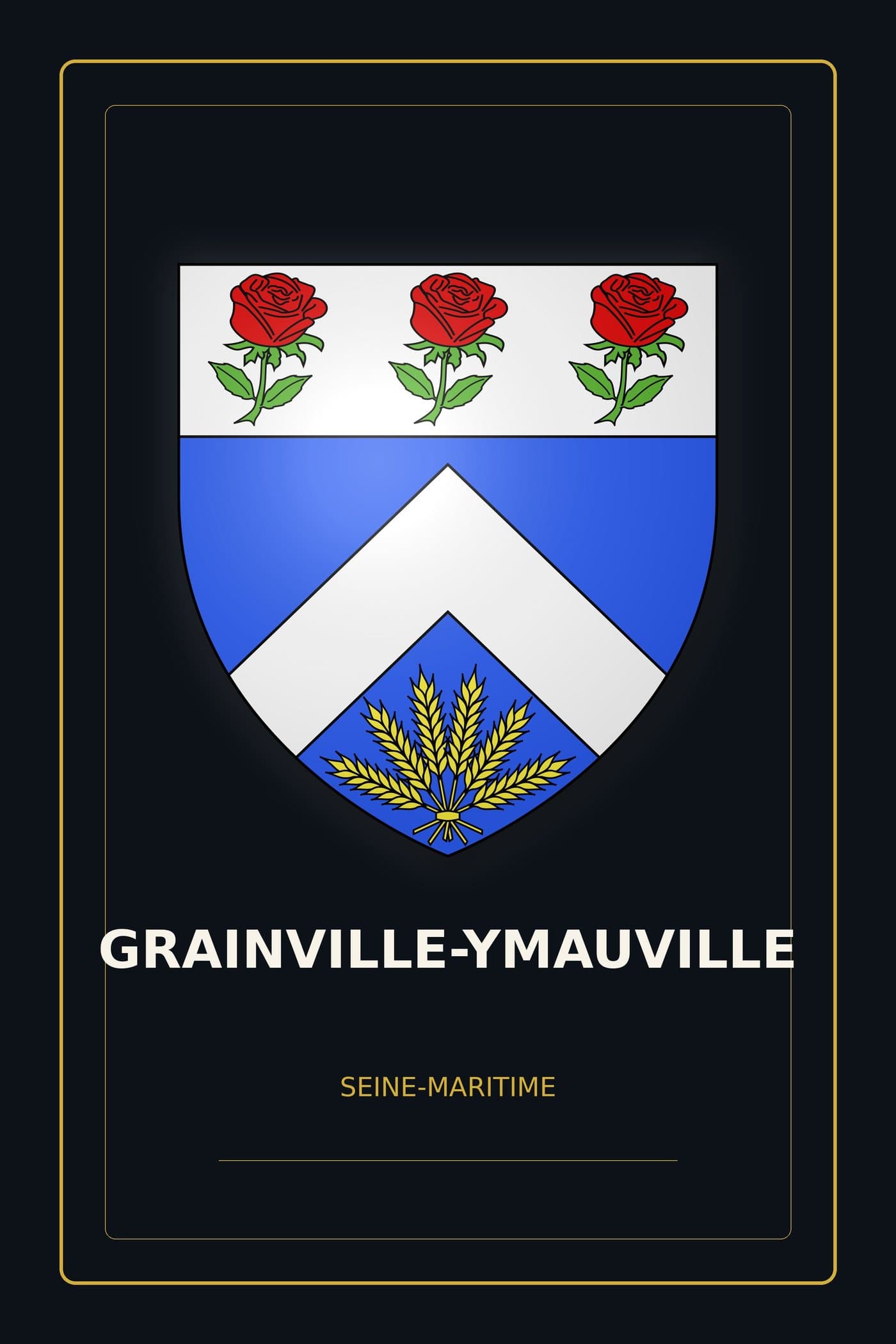Blason de Grainville-Ymauville