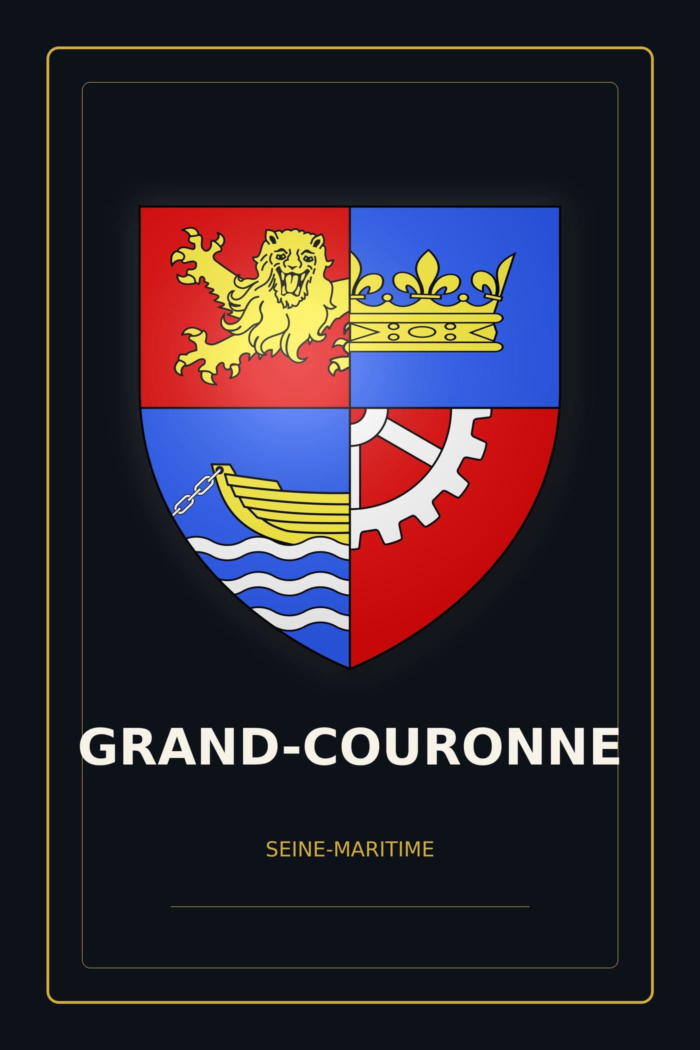 Blason de Grand-Couronne