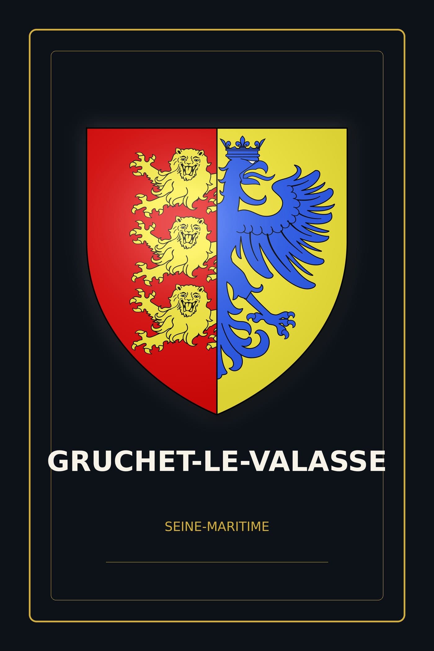 Blason de Gruchet-le-Valasse