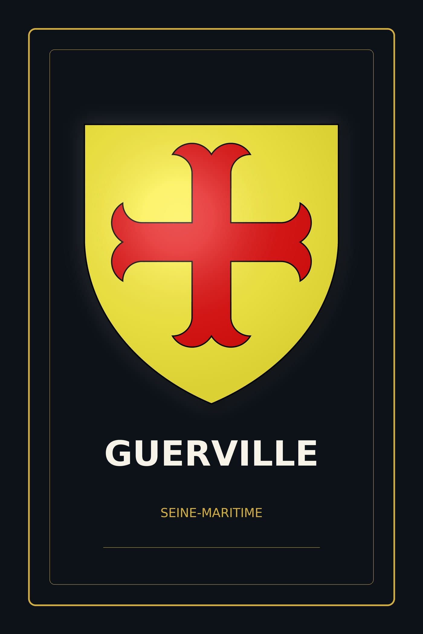 Blason de Guerville