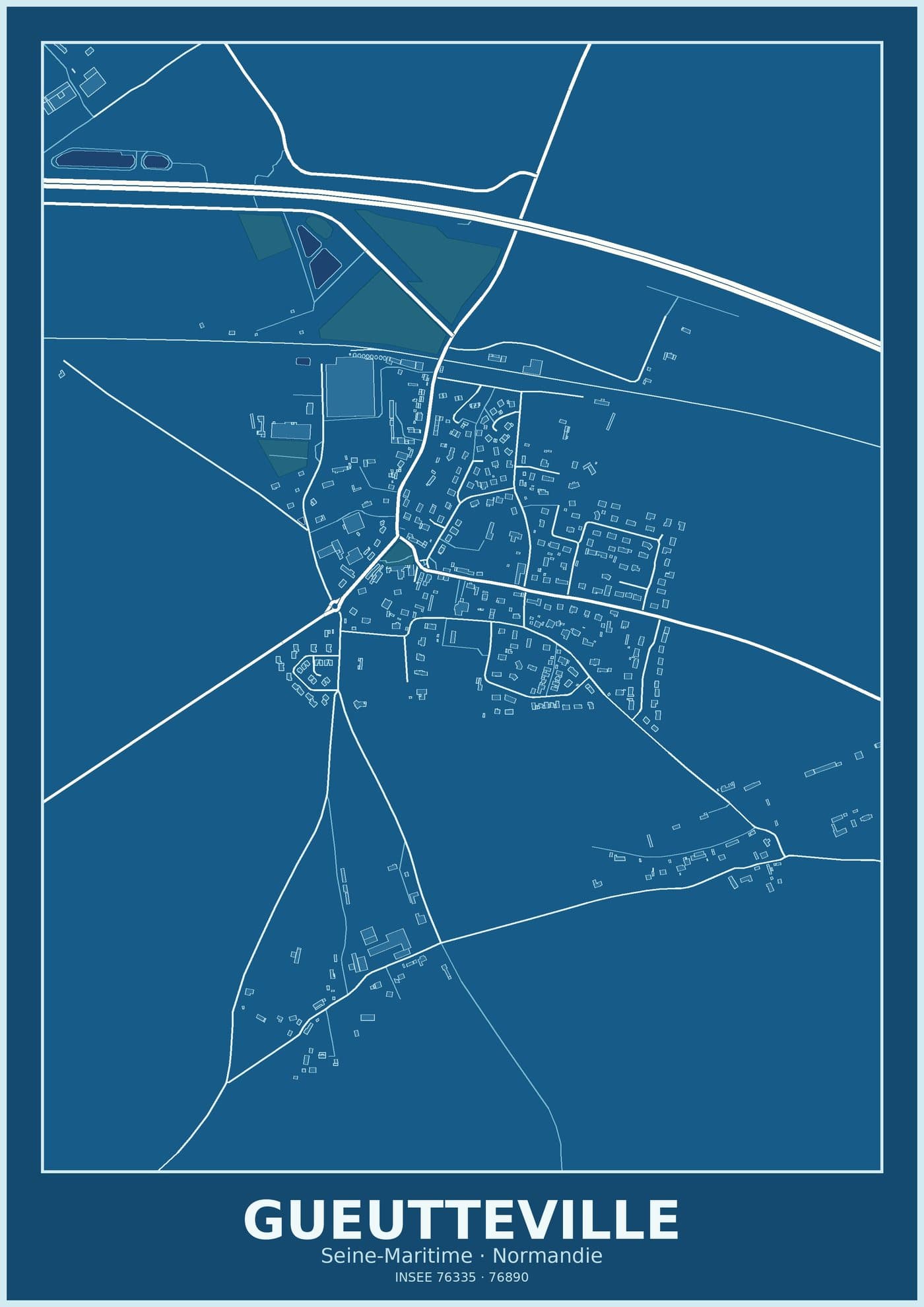 Plan de Gueutteville