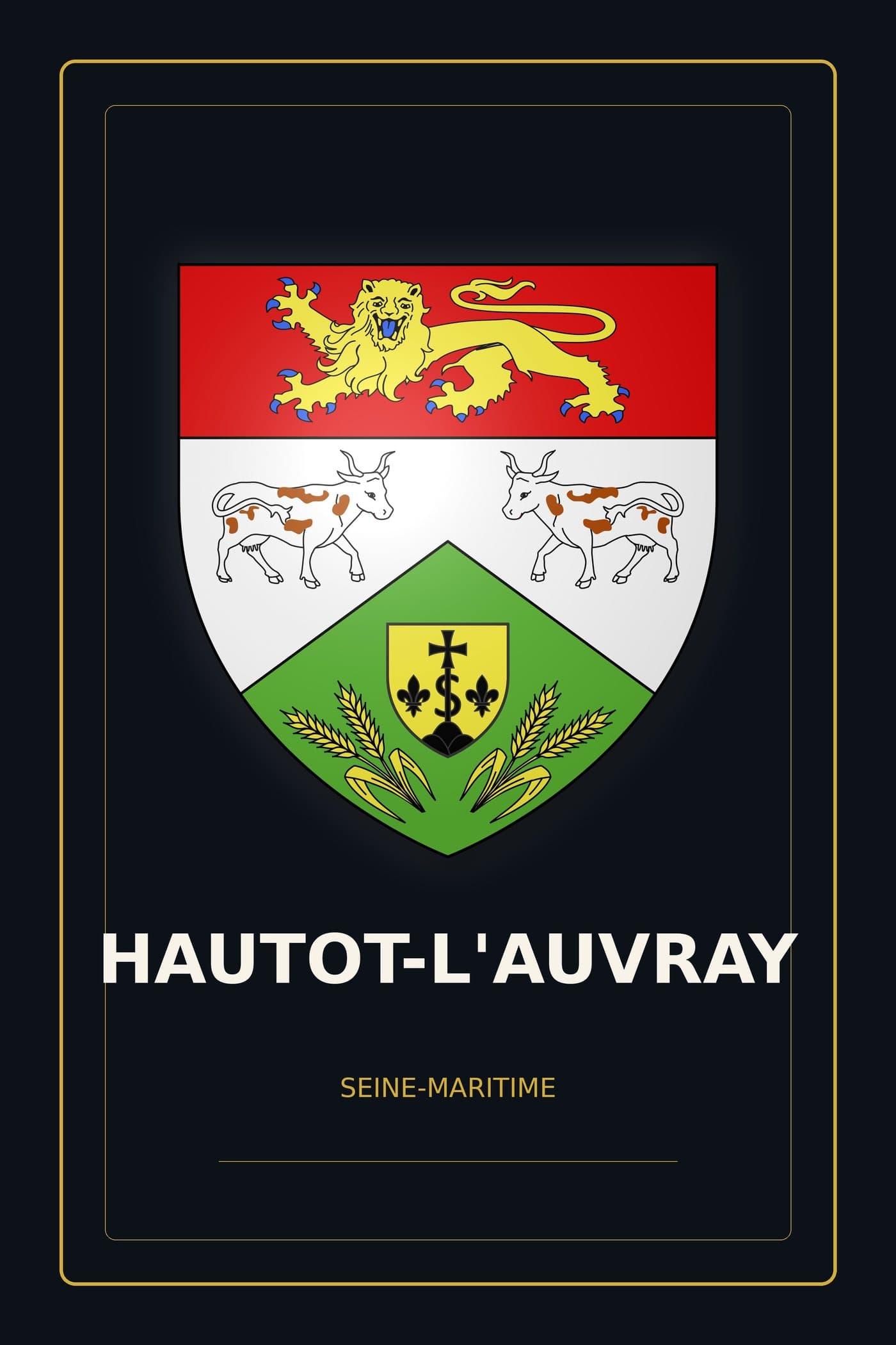 Blason d'Hautot-l'Auvray