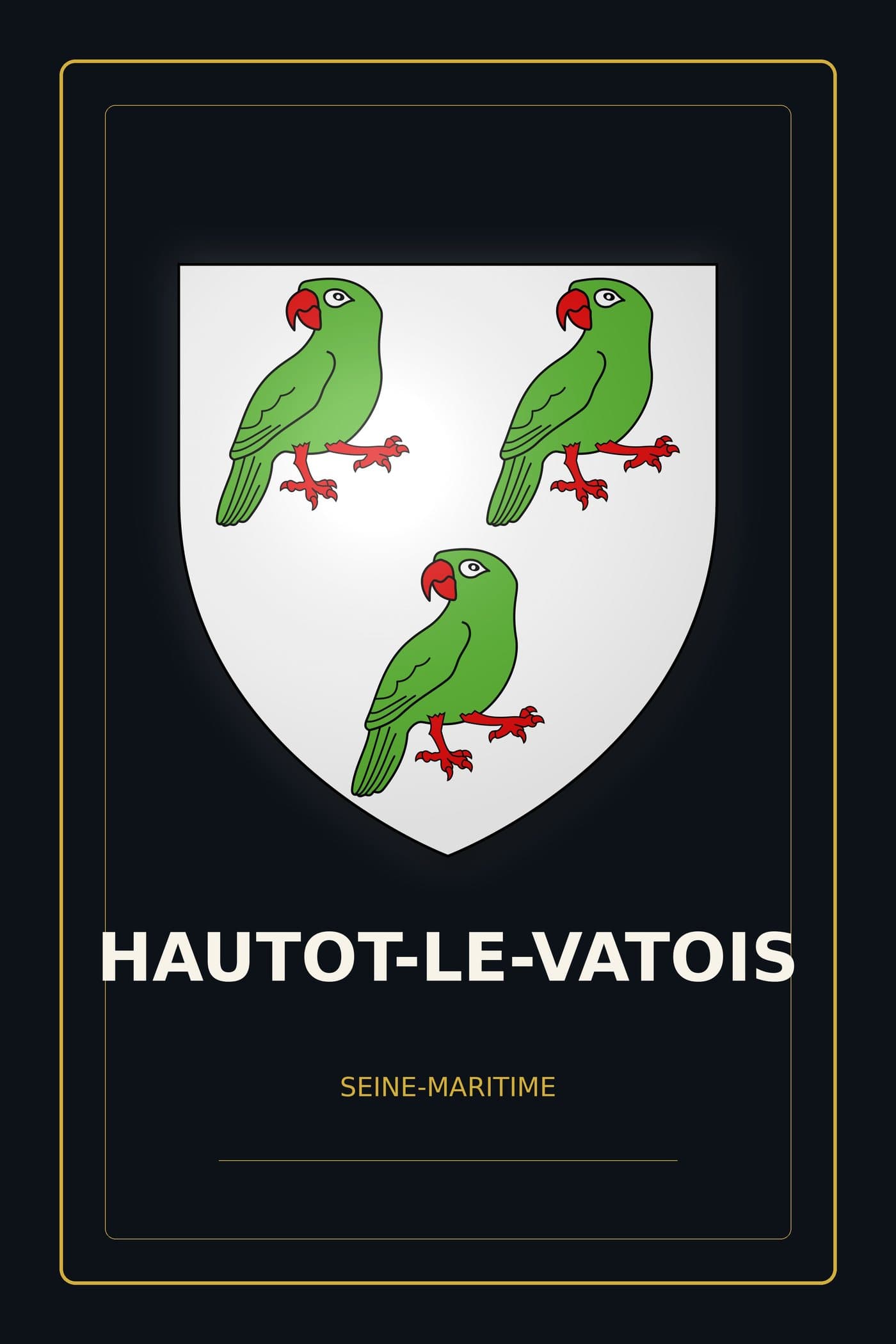 Blason d'Hautot-le-Vatois