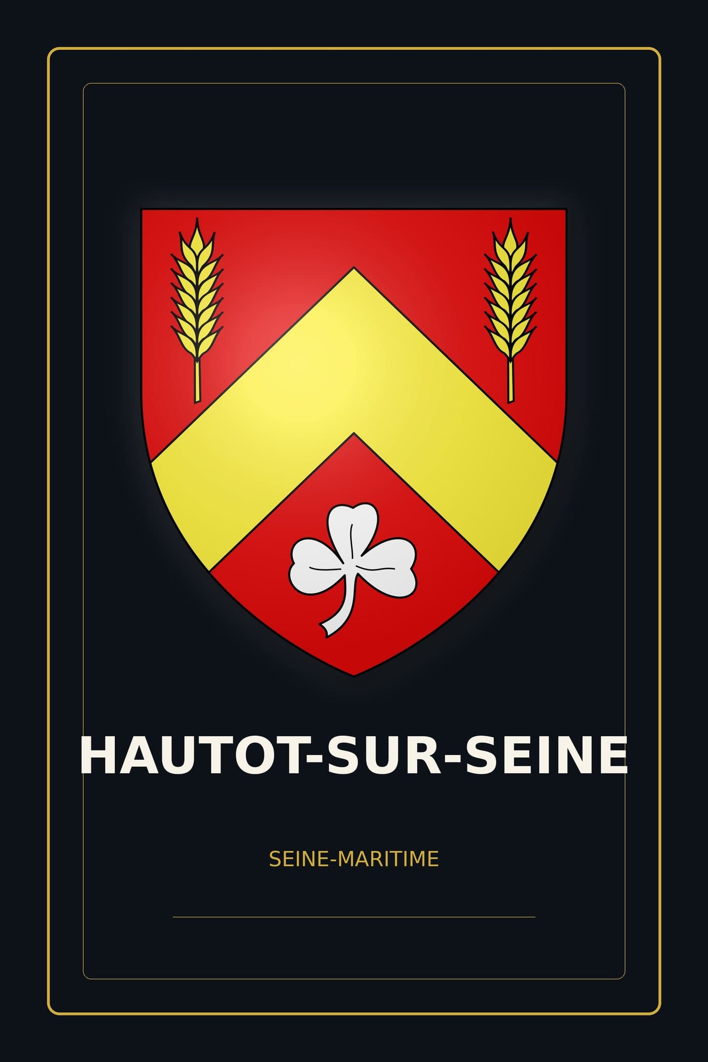 Blason d'Hautot-sur-Seine