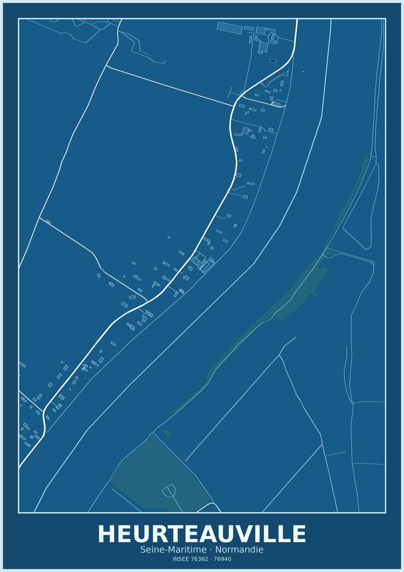 Plan d'Heurteauville