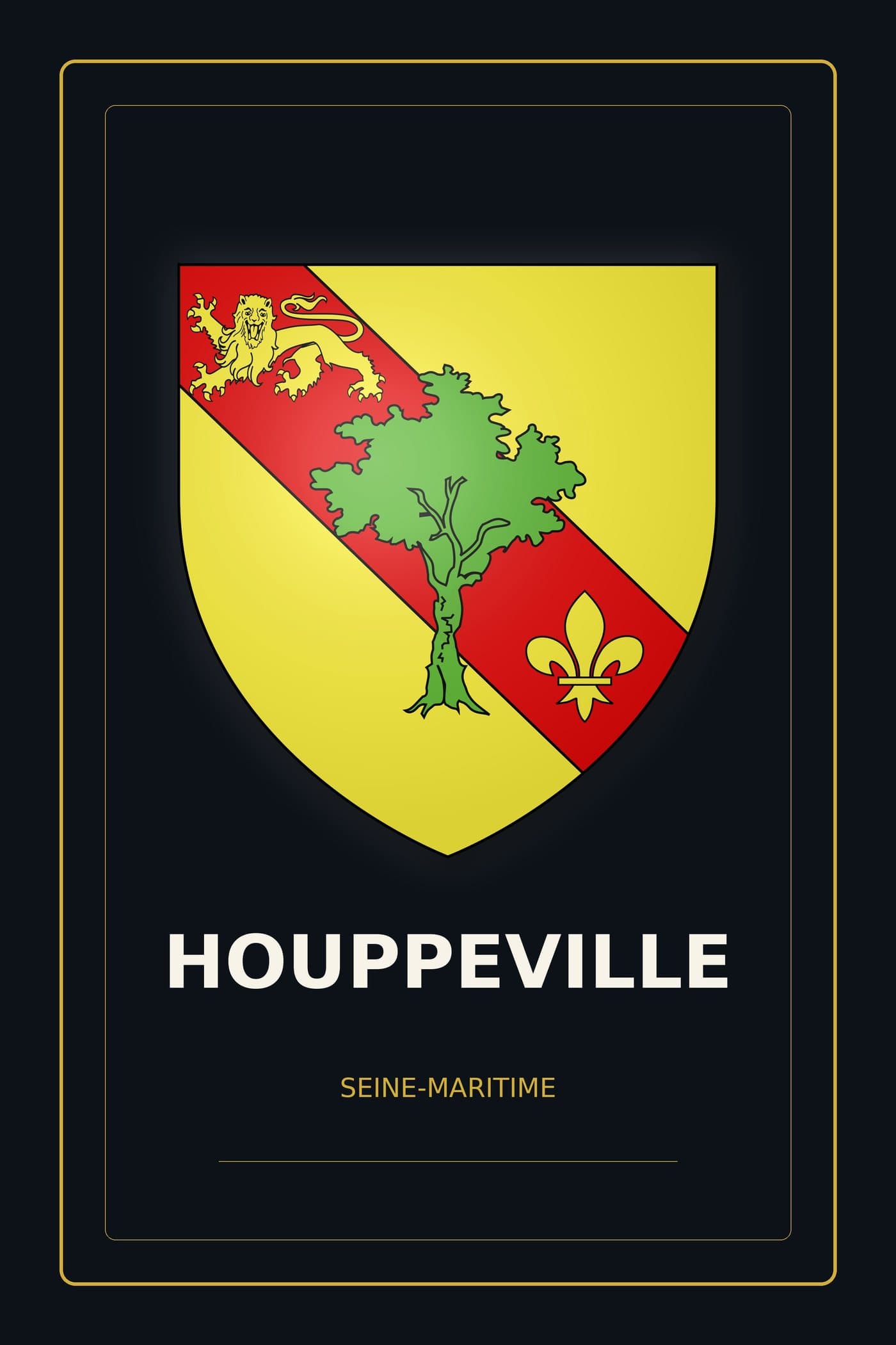 Blason d'Houppeville