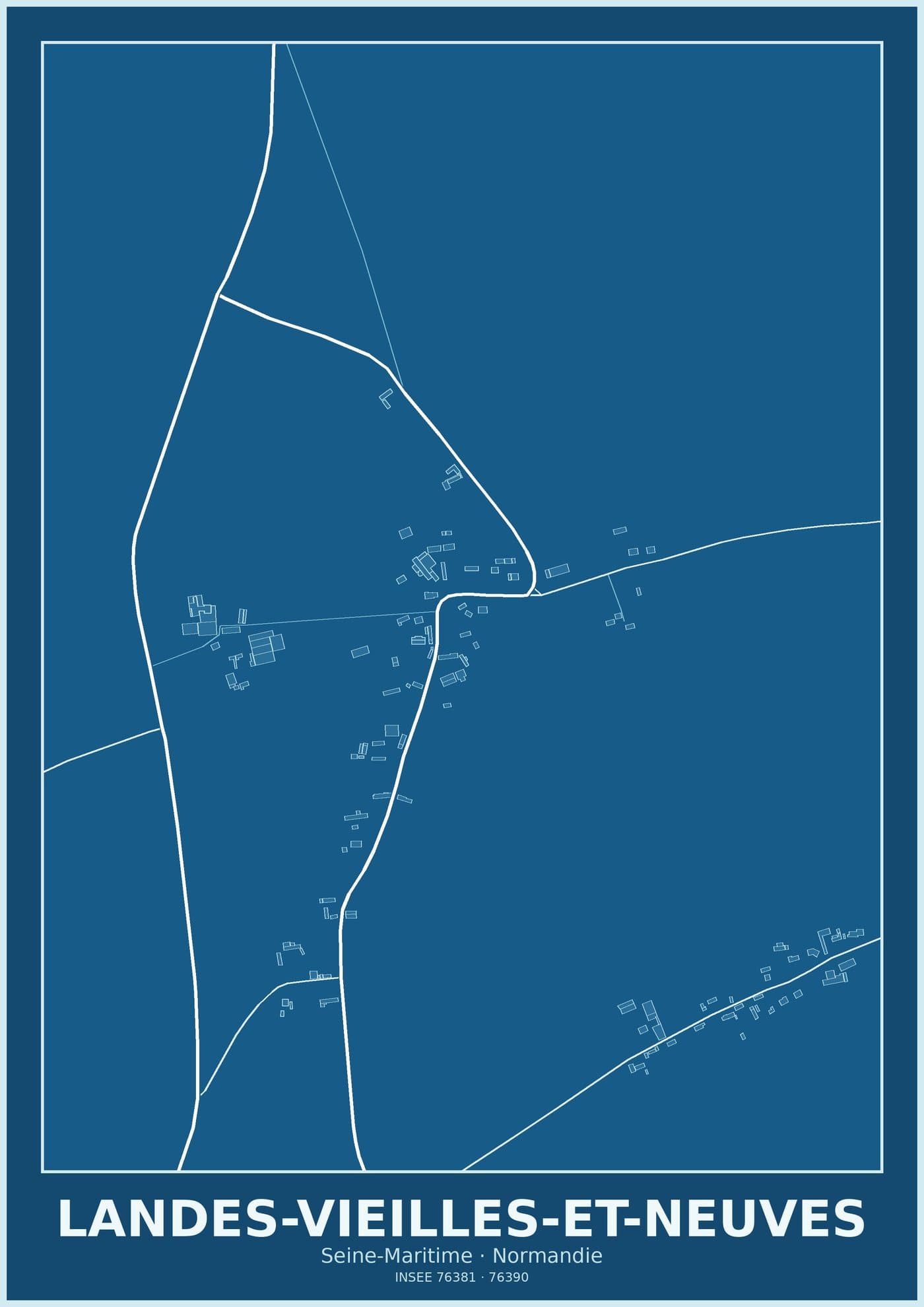 Plan de Landes-Vieilles-et-Neuves