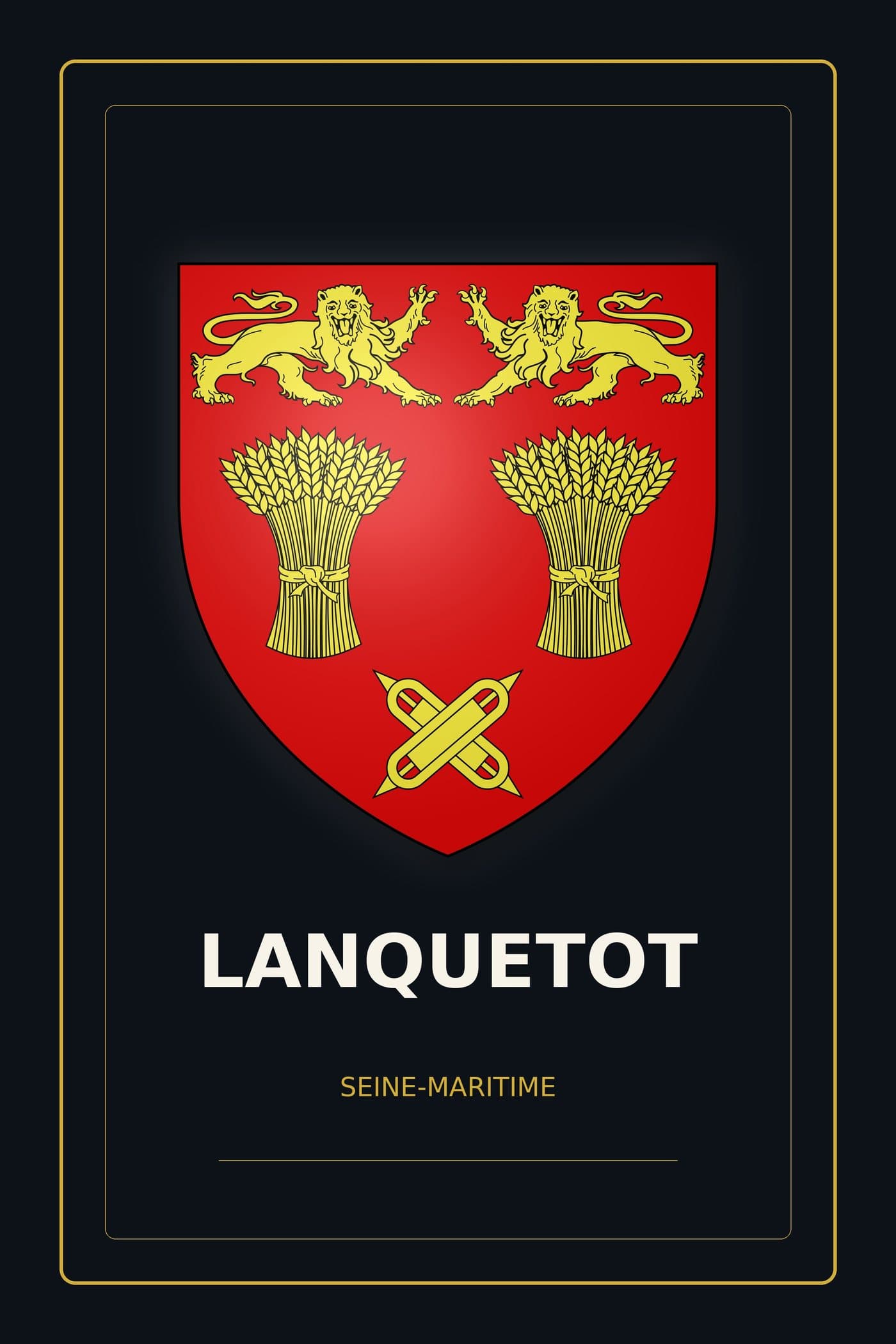Blason de Lanquetot