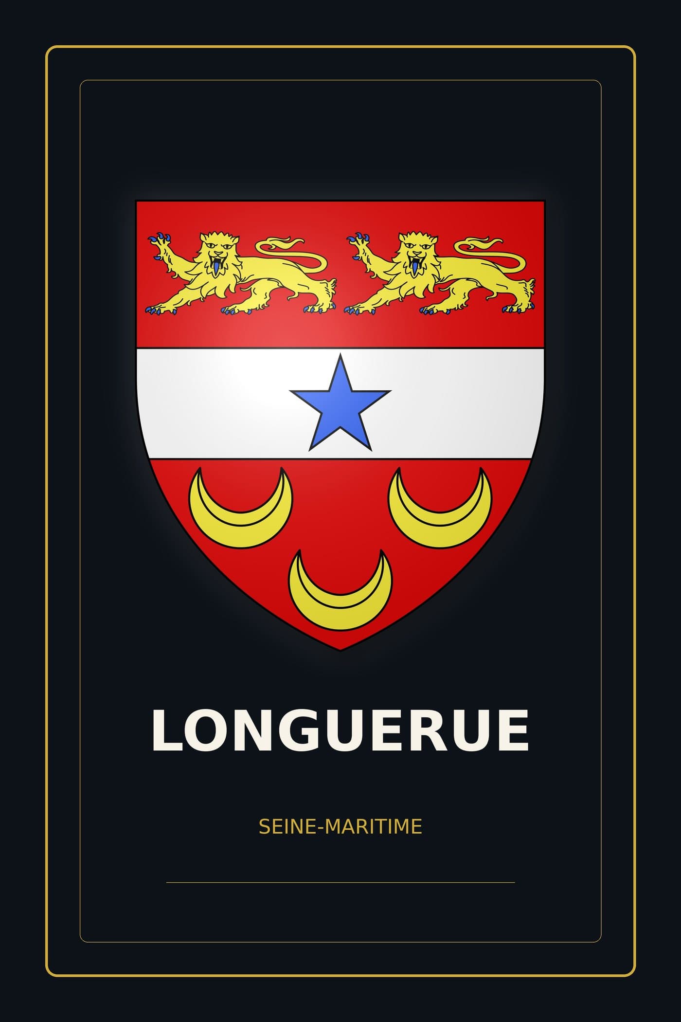 Blason de Longuerue