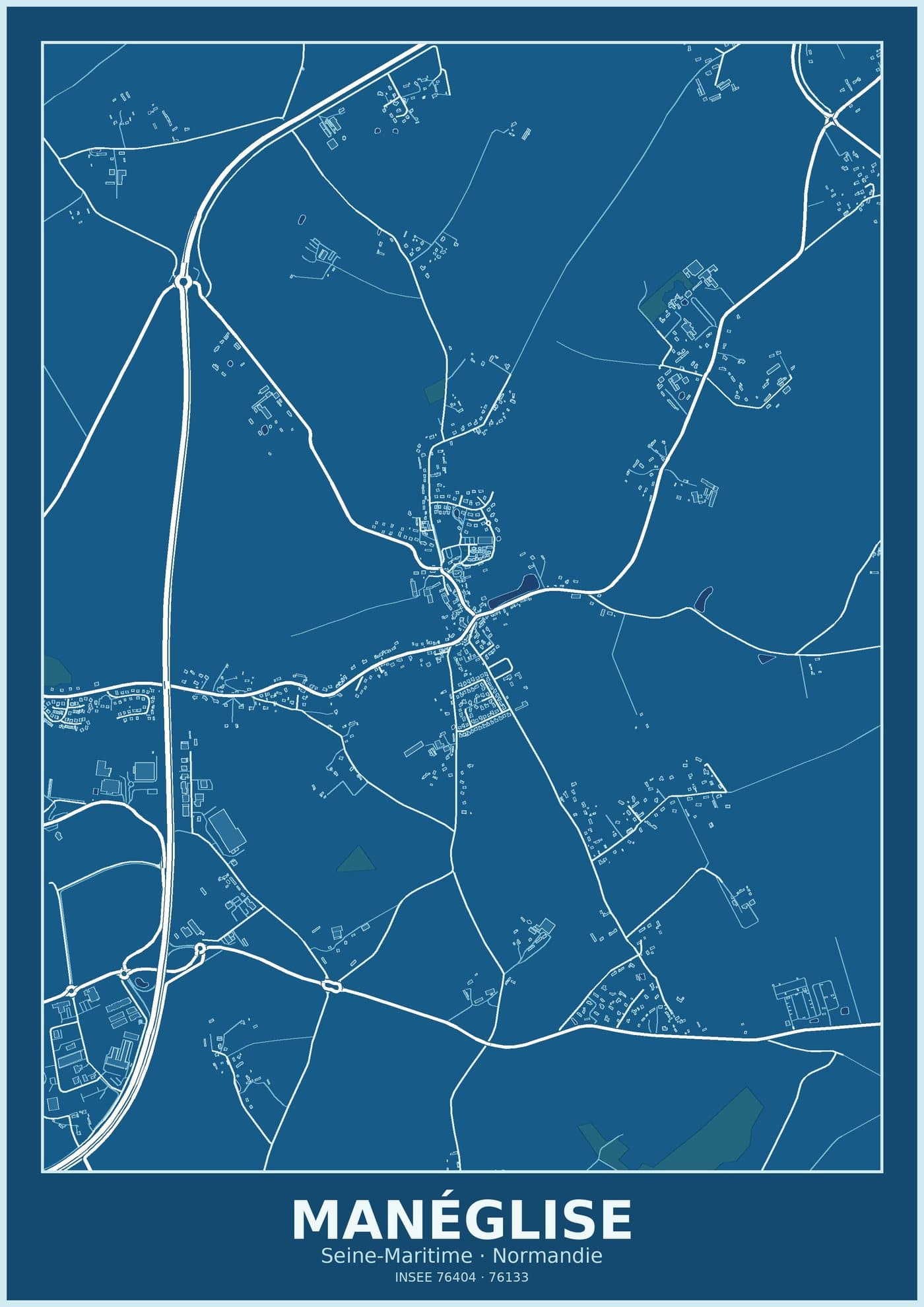 Plan de Manéglise