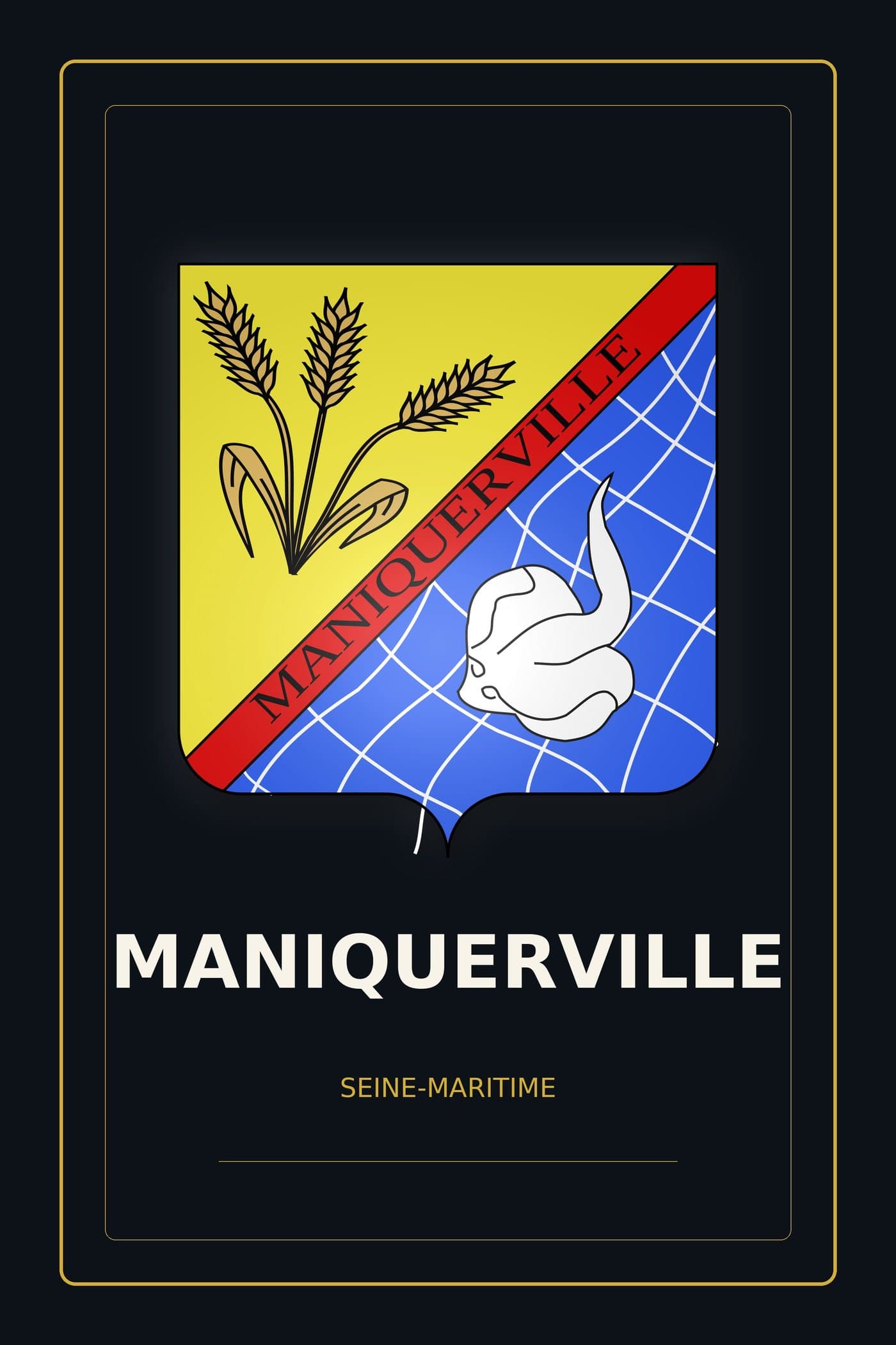 Blason de Maniquerville