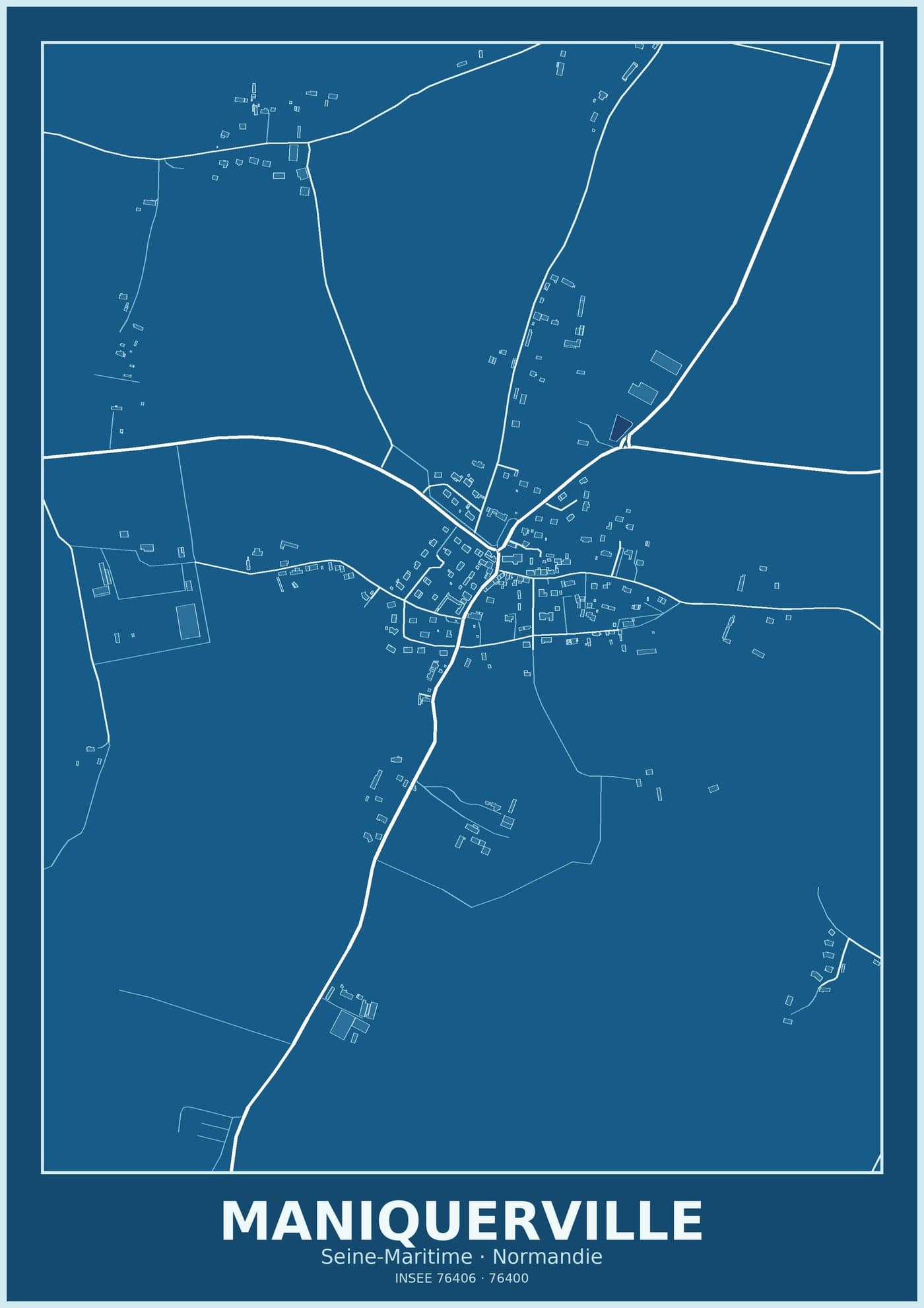 Plan de Maniquerville