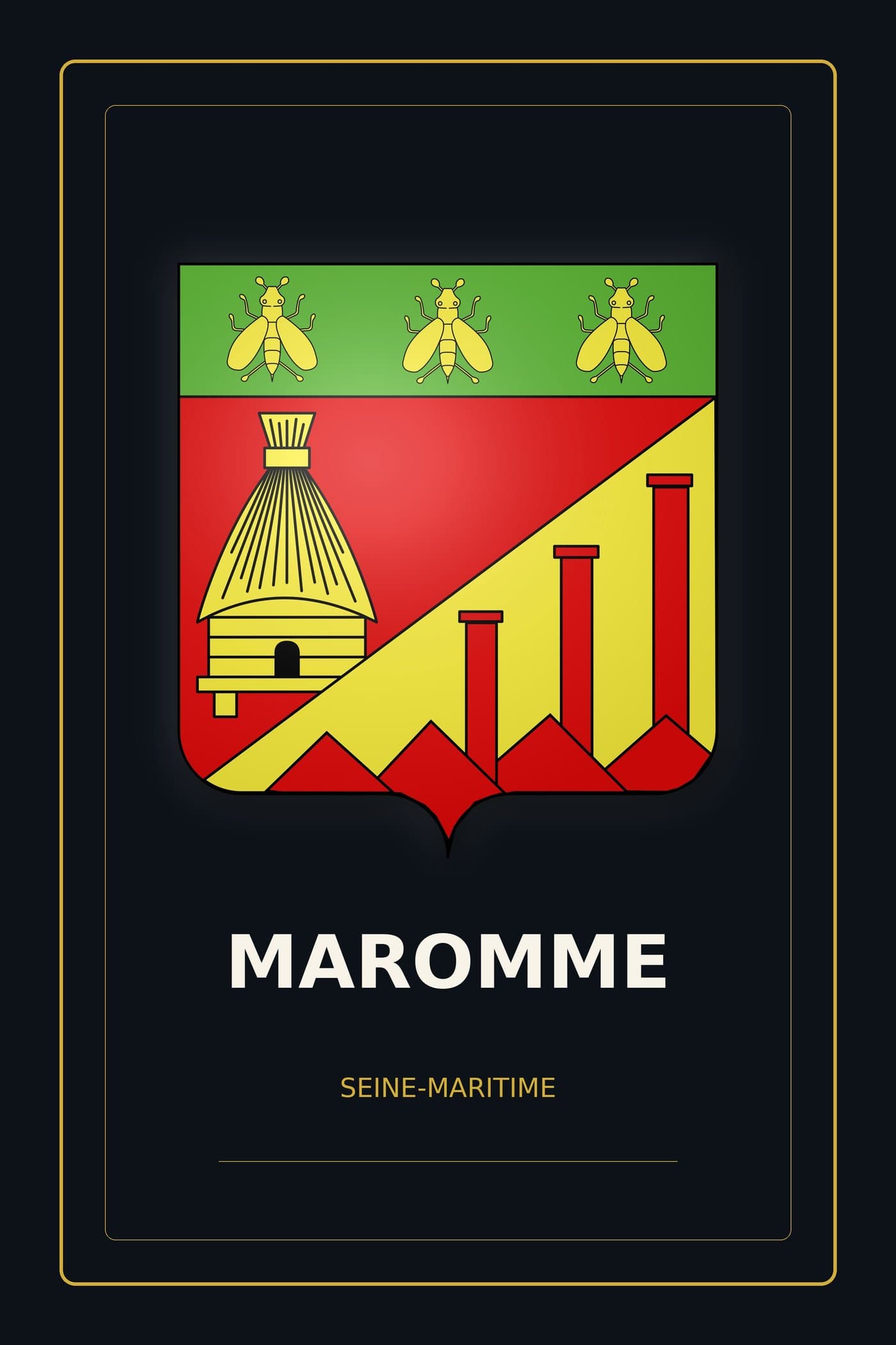 Blason de Maromme
