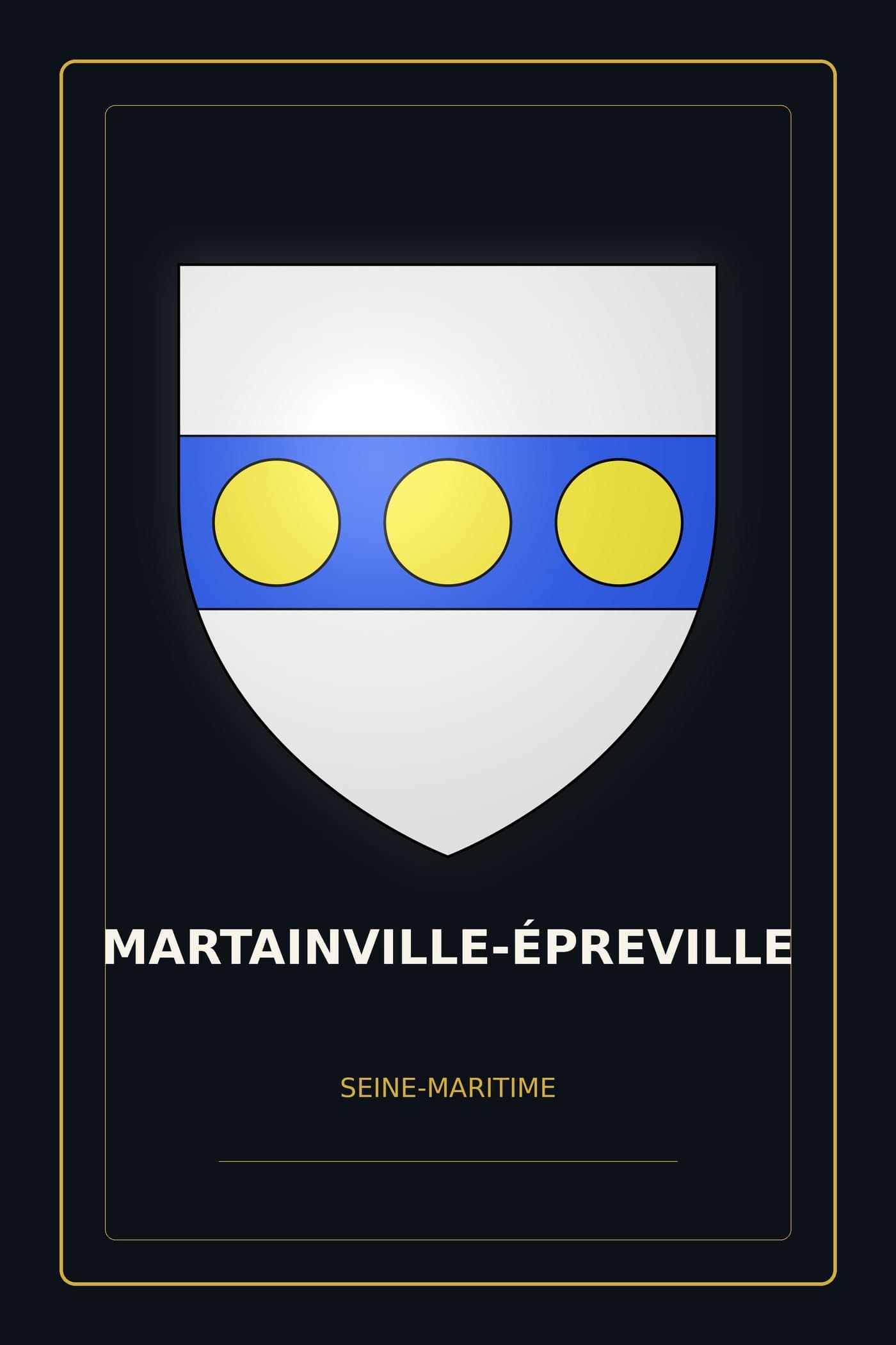 Blason de Martainville-Épreville