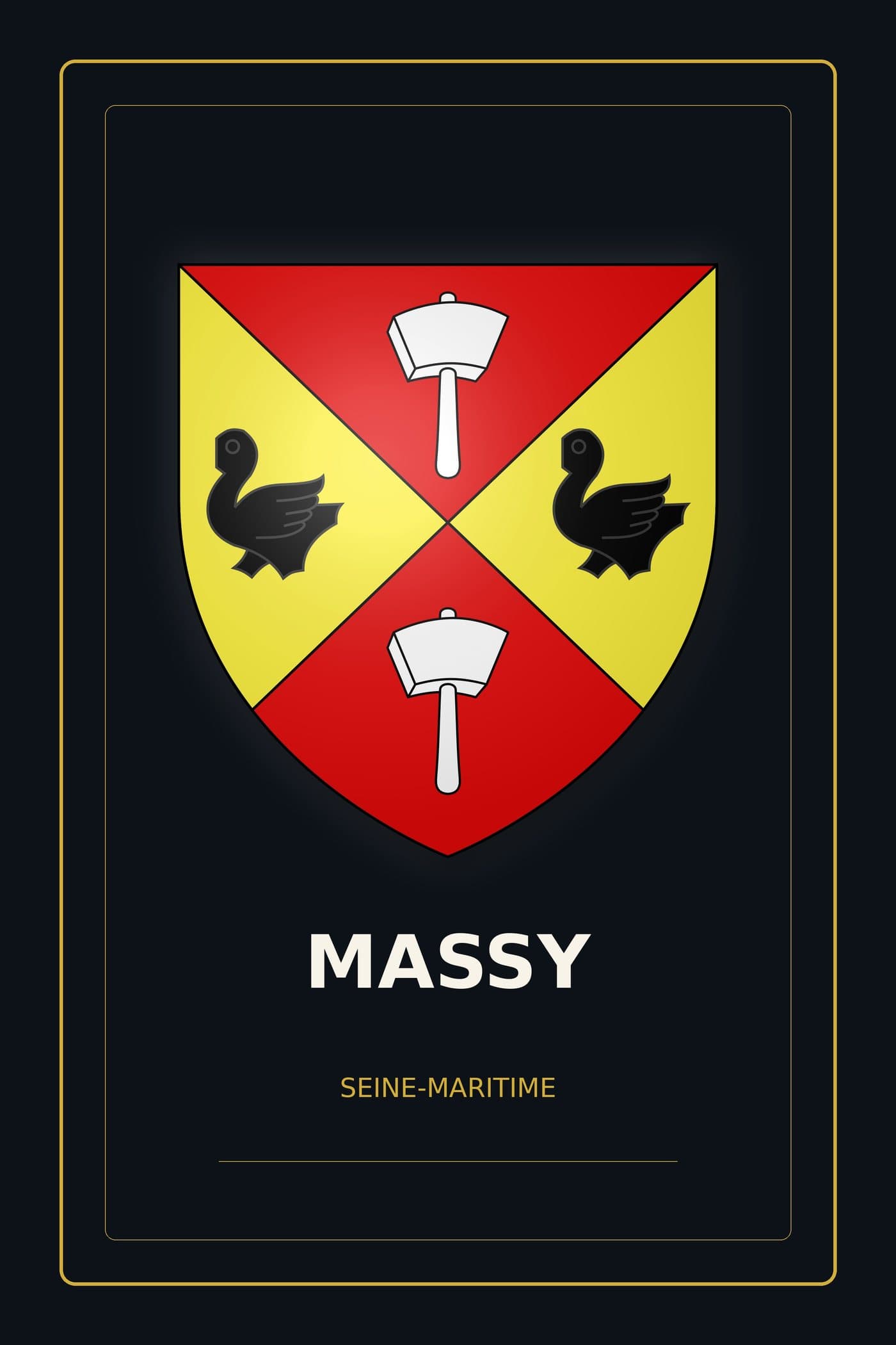 Blason de Massy