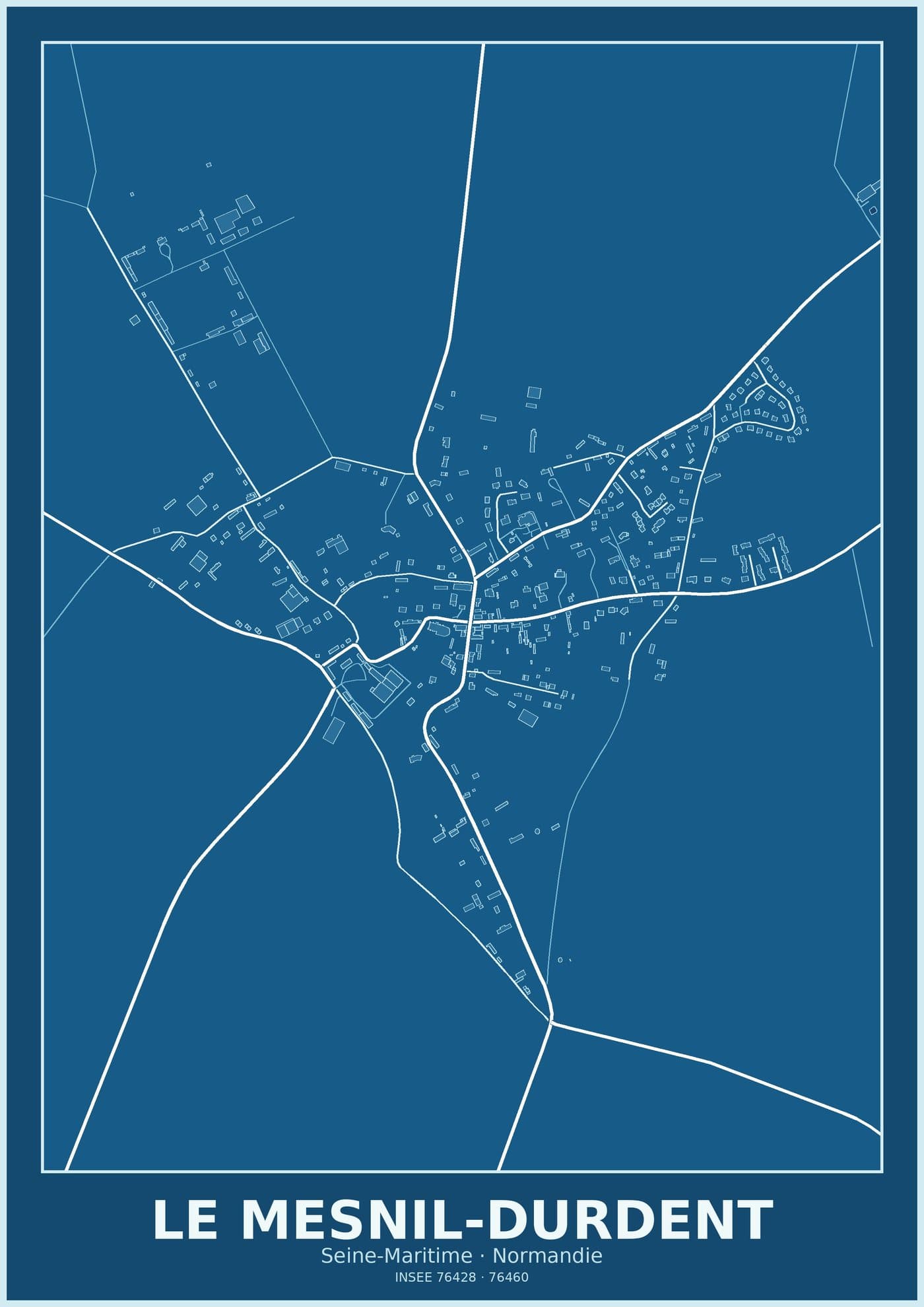 Plan du Mesnil-Durdent