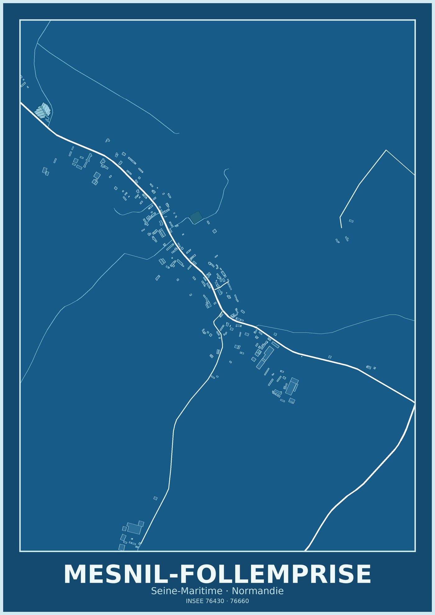 Plan de Mesnil-Follemprise