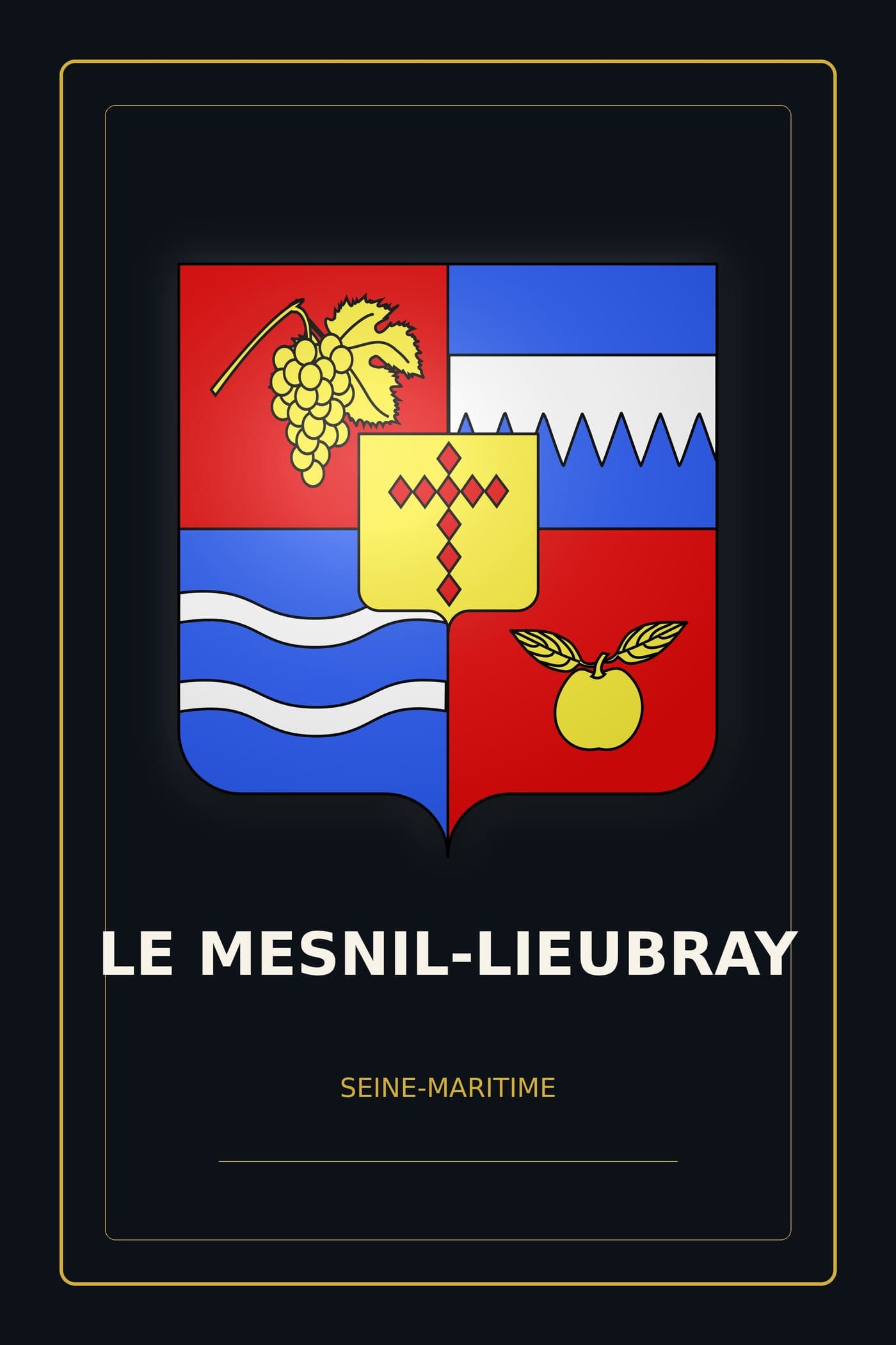 Blason du Mesnil-Lieubray
