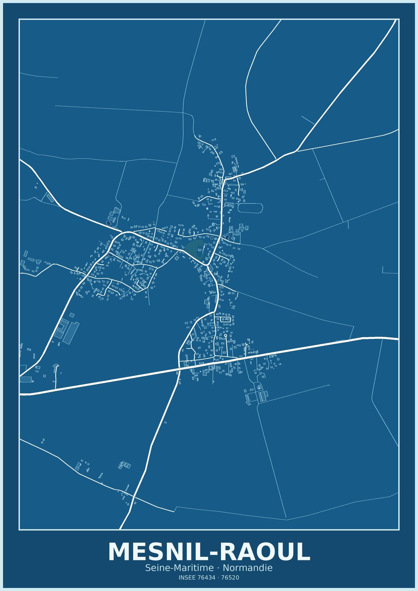 Plan de Mesnil-Raoul