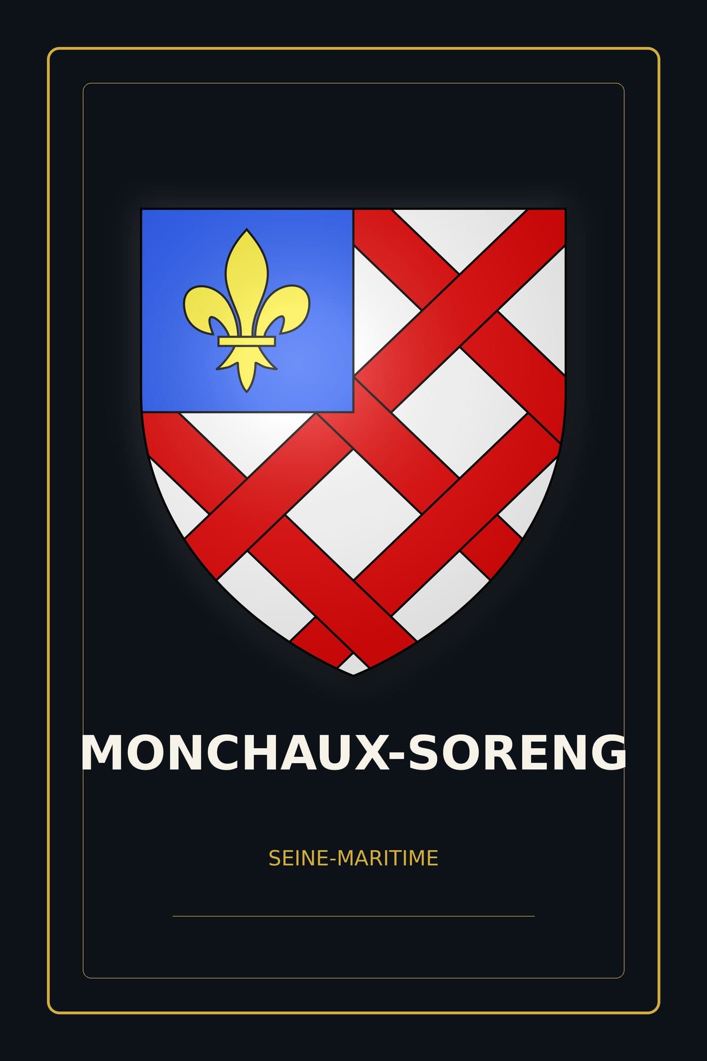 Blason de Monchaux-Soreng