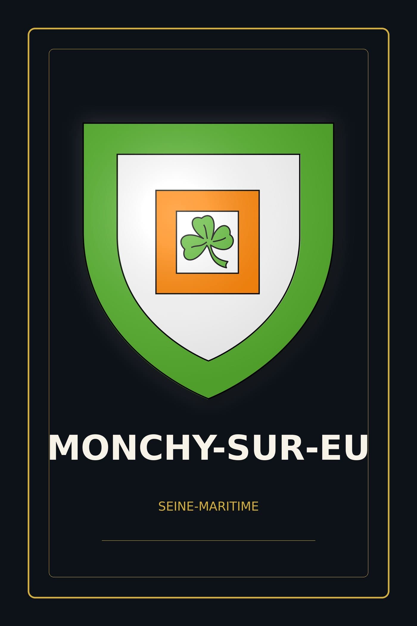 Blason de Monchy-sur-Eu
