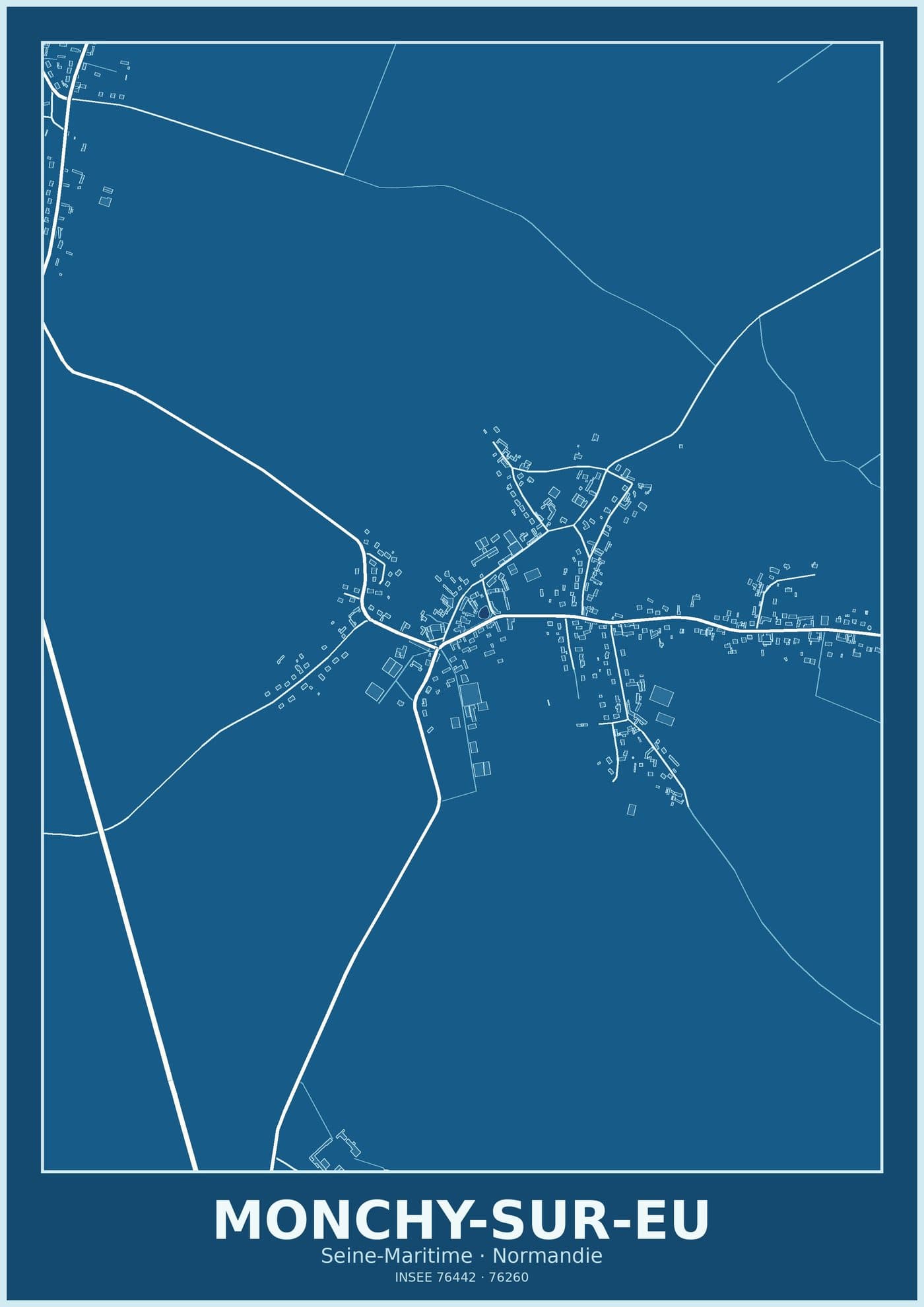 Plan de Monchy-sur-Eu