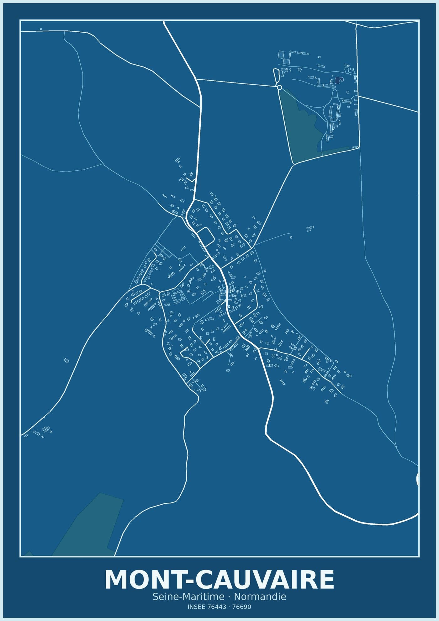 Plan de Mont-Cauvaire