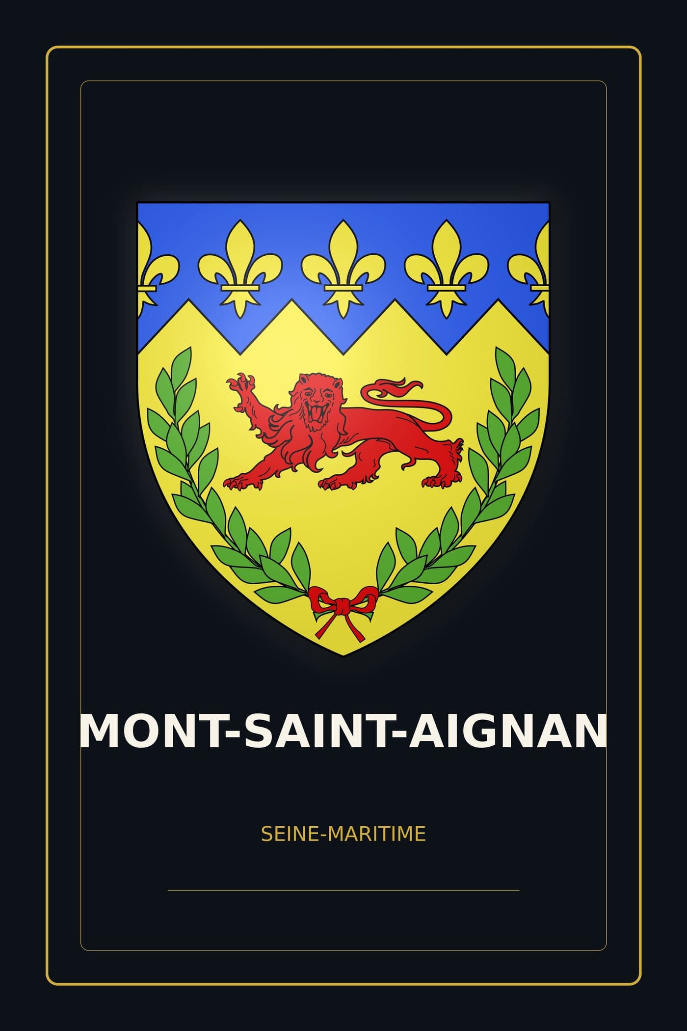 Blason de Mont-Saint-Aignan