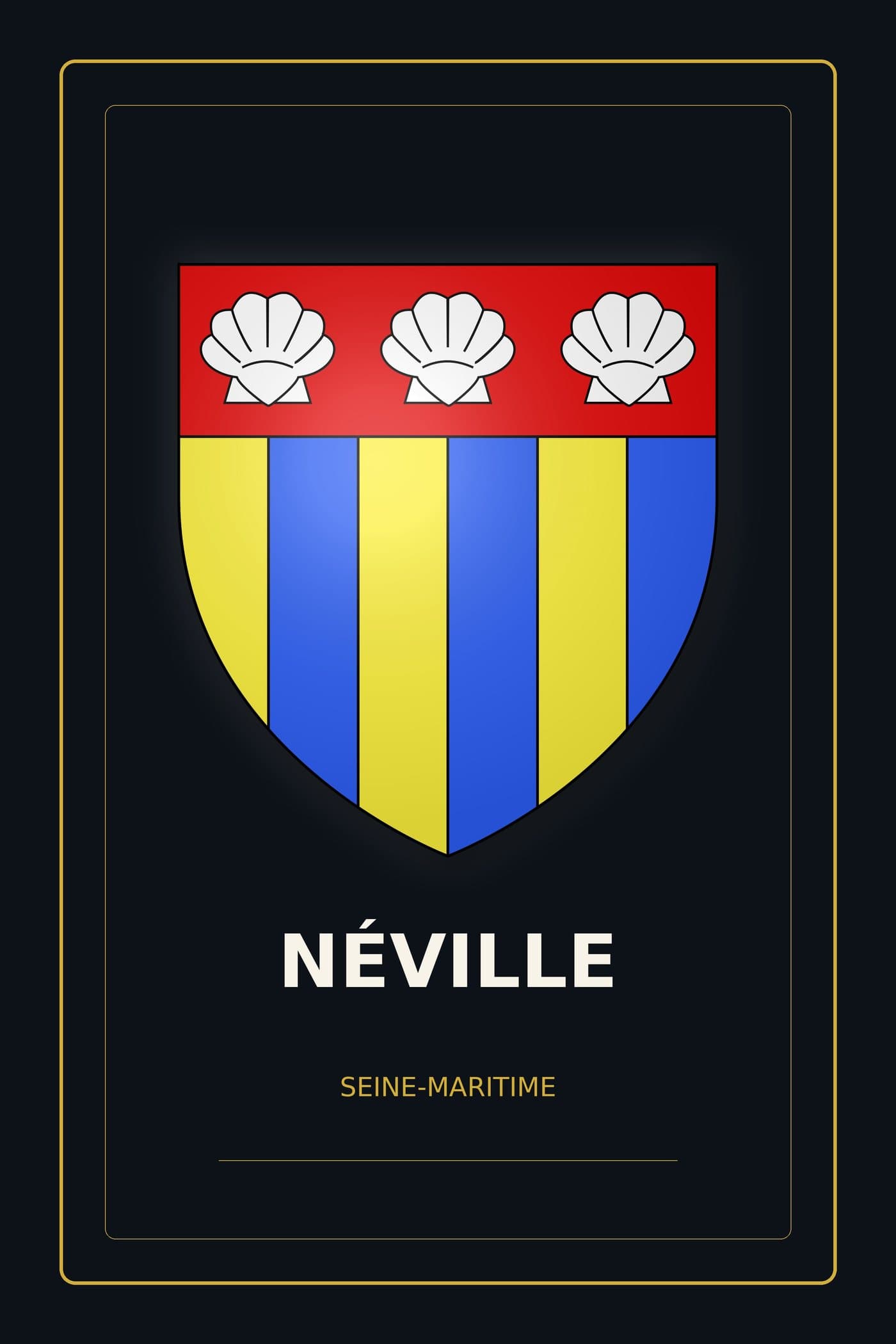 Blason de Néville