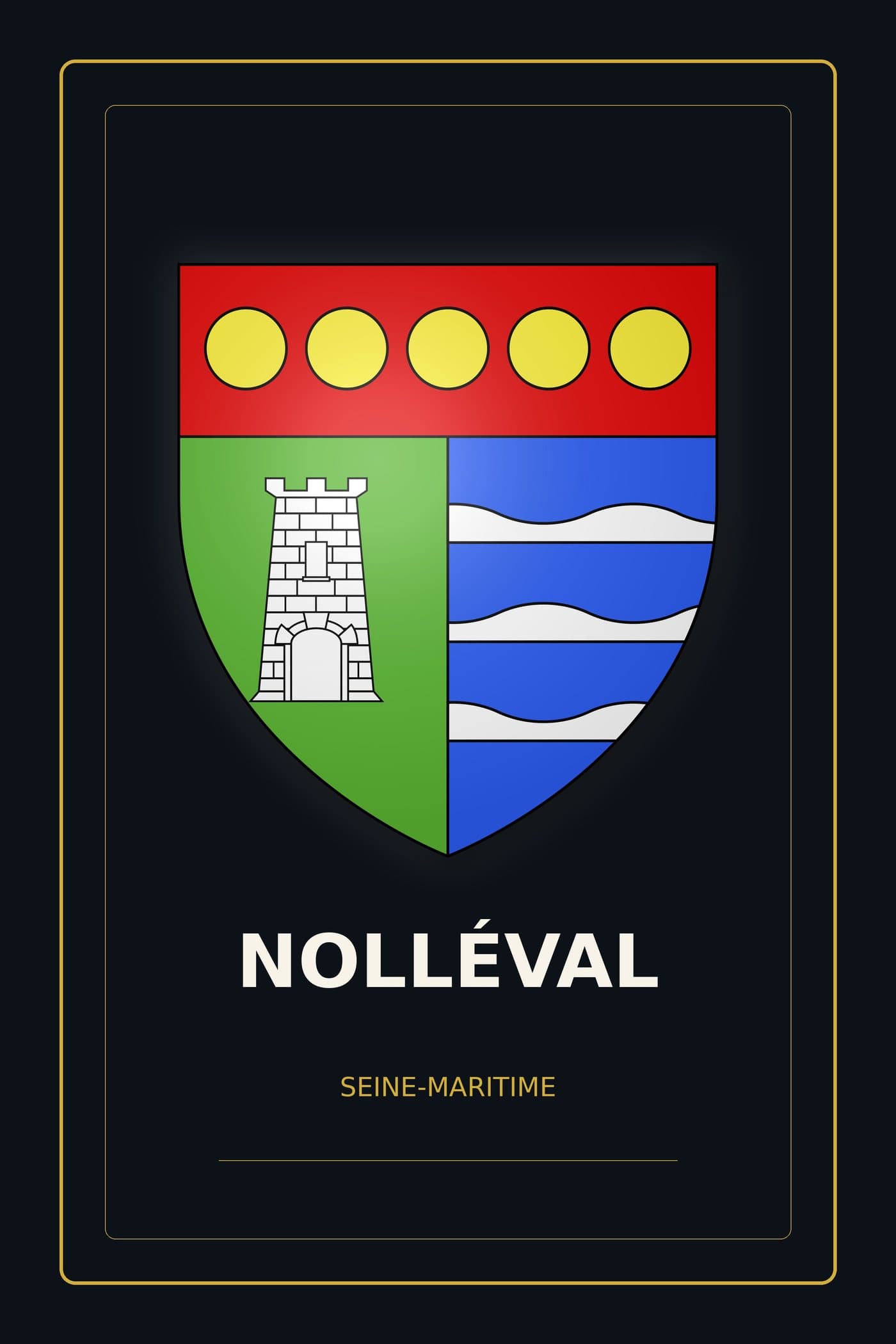 Blason de Nolléval