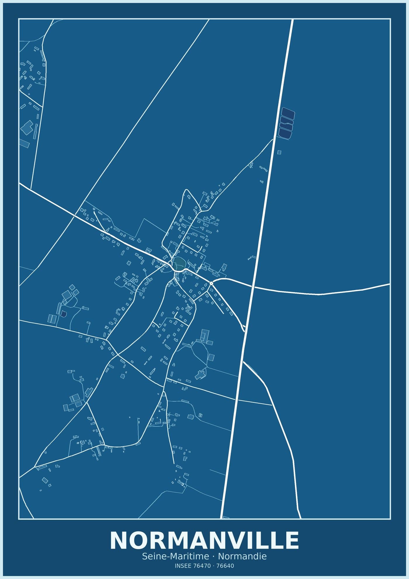 Plan de Normanville