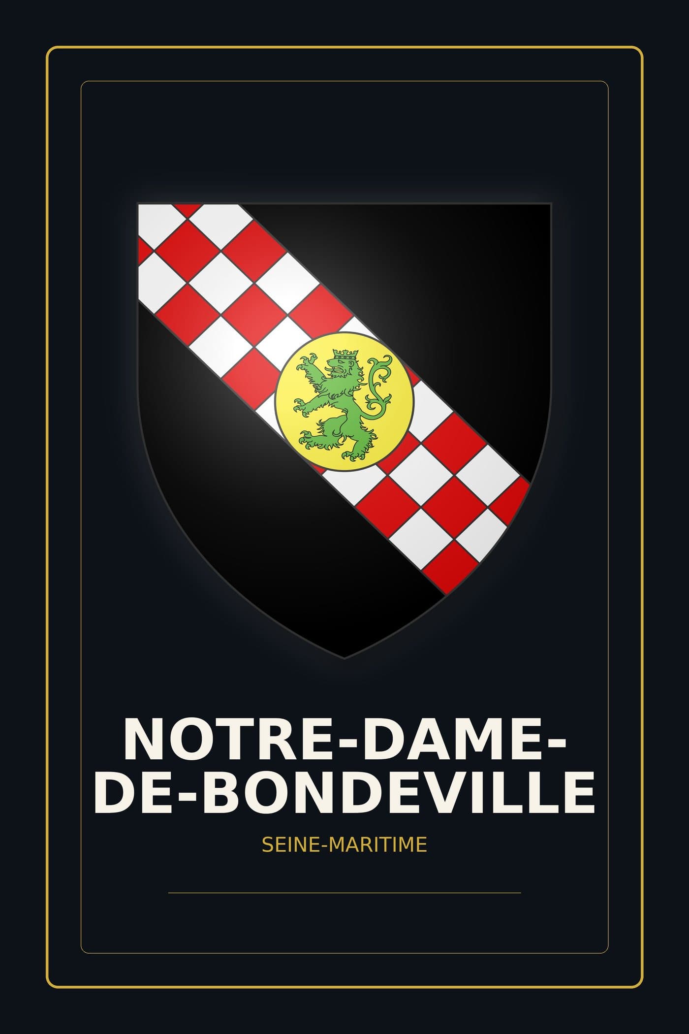 Blason de Notre-Dame-de-Bondeville
