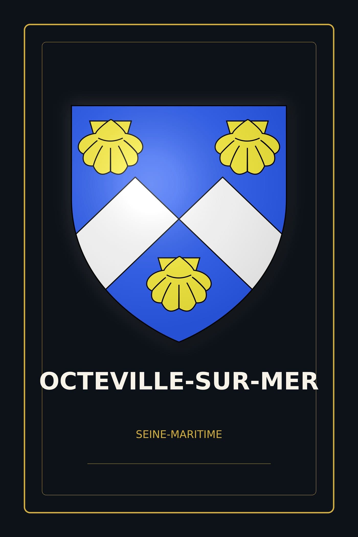 Blason d'Octeville-sur-Mer