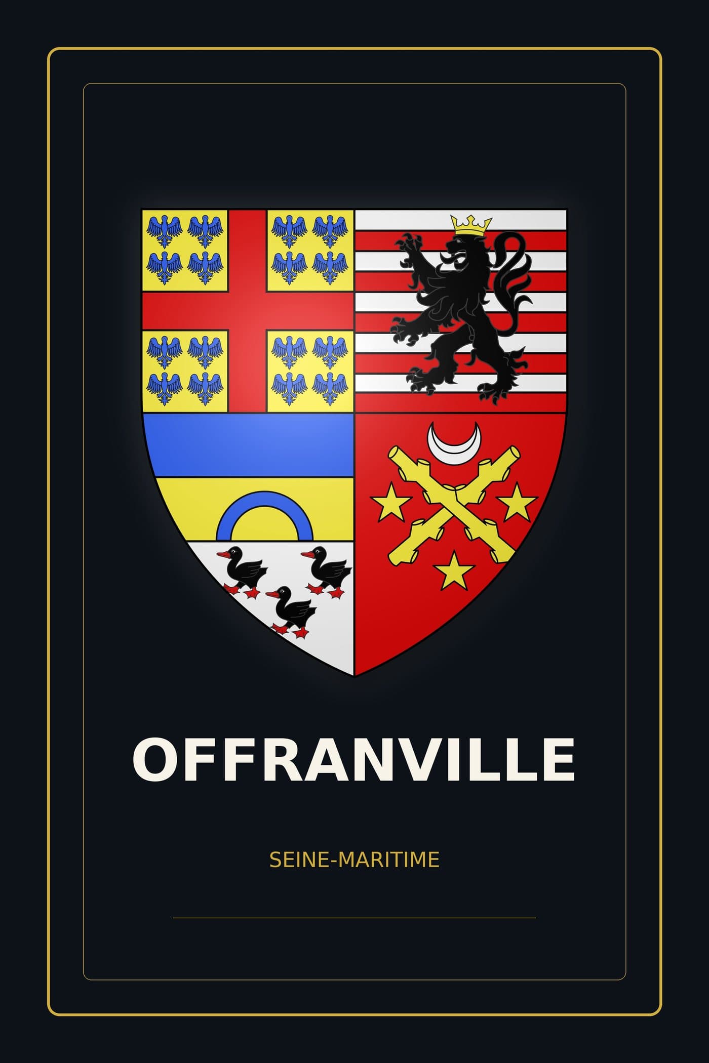 Blason d'Offranville