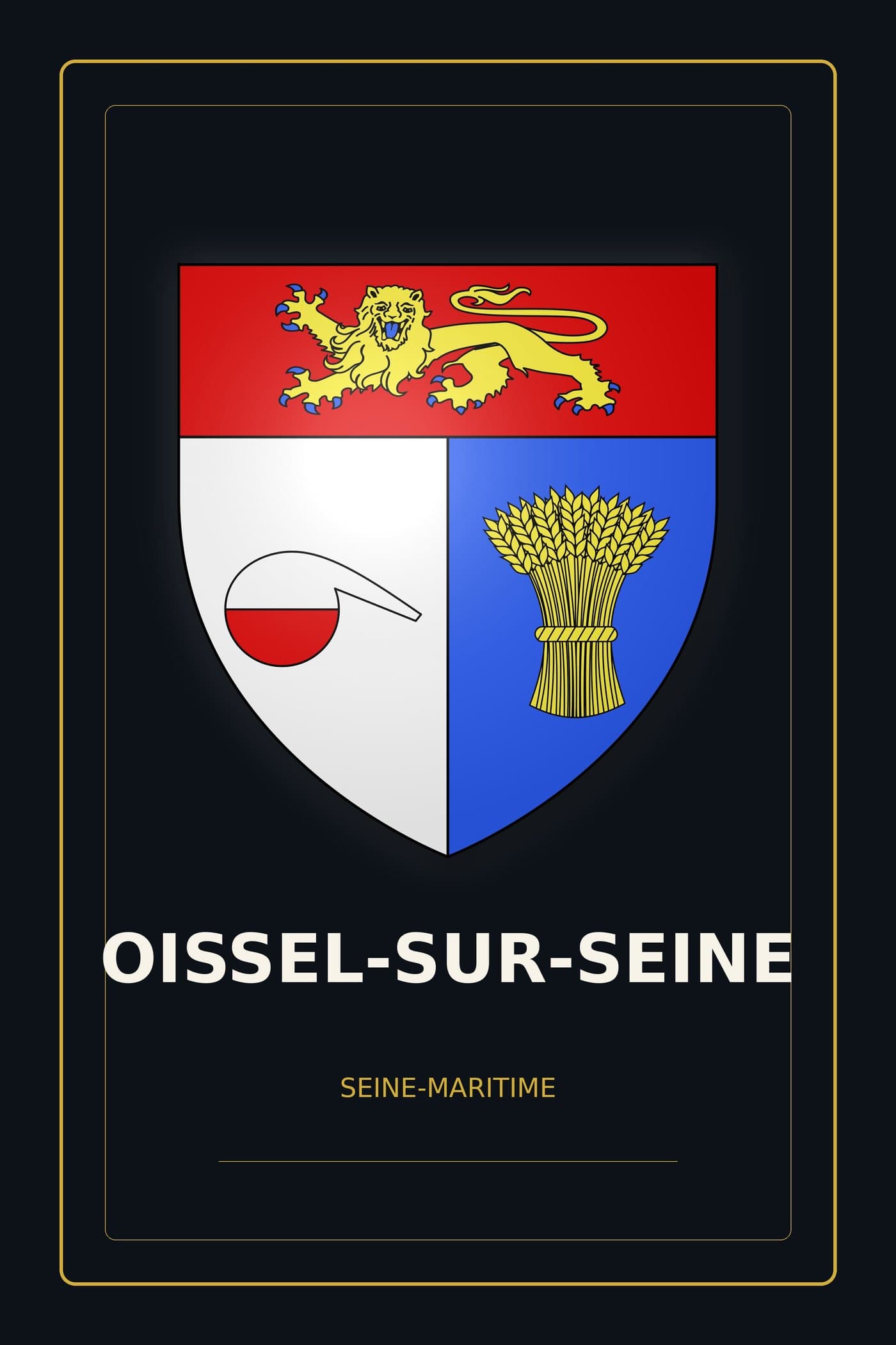 Blason d'Oissel-sur-Seine