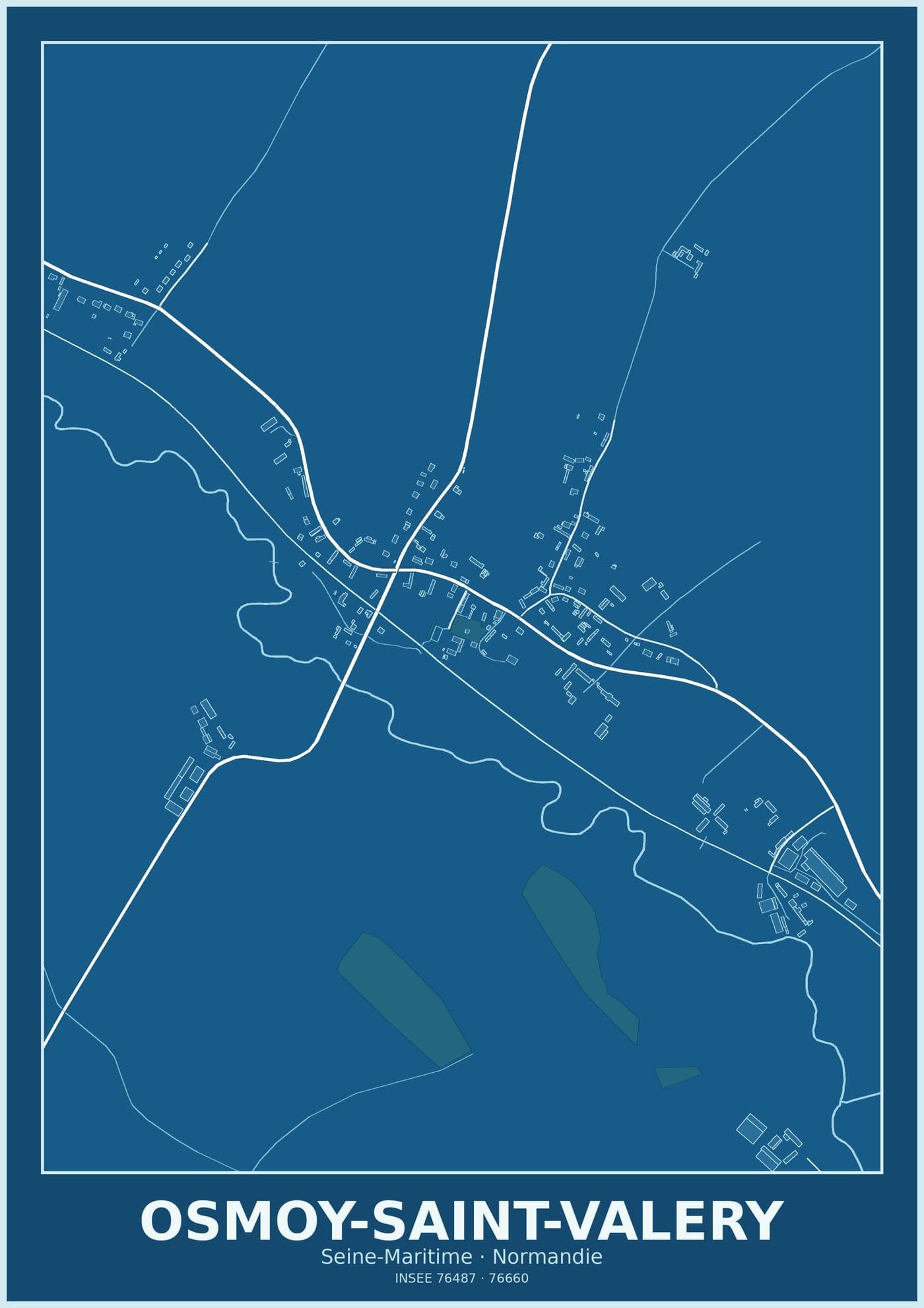 Plan d'Osmoy-Saint-Valery