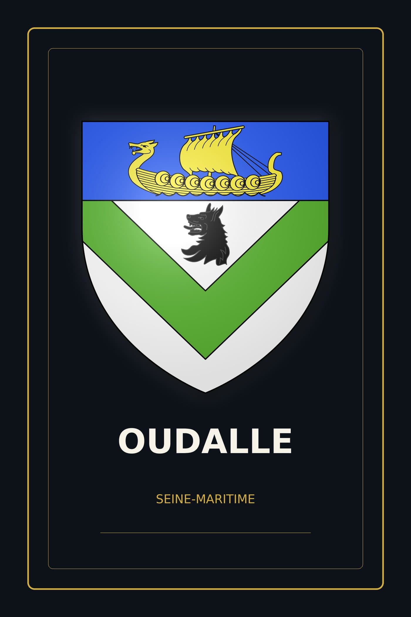 Blason d'Oudalle