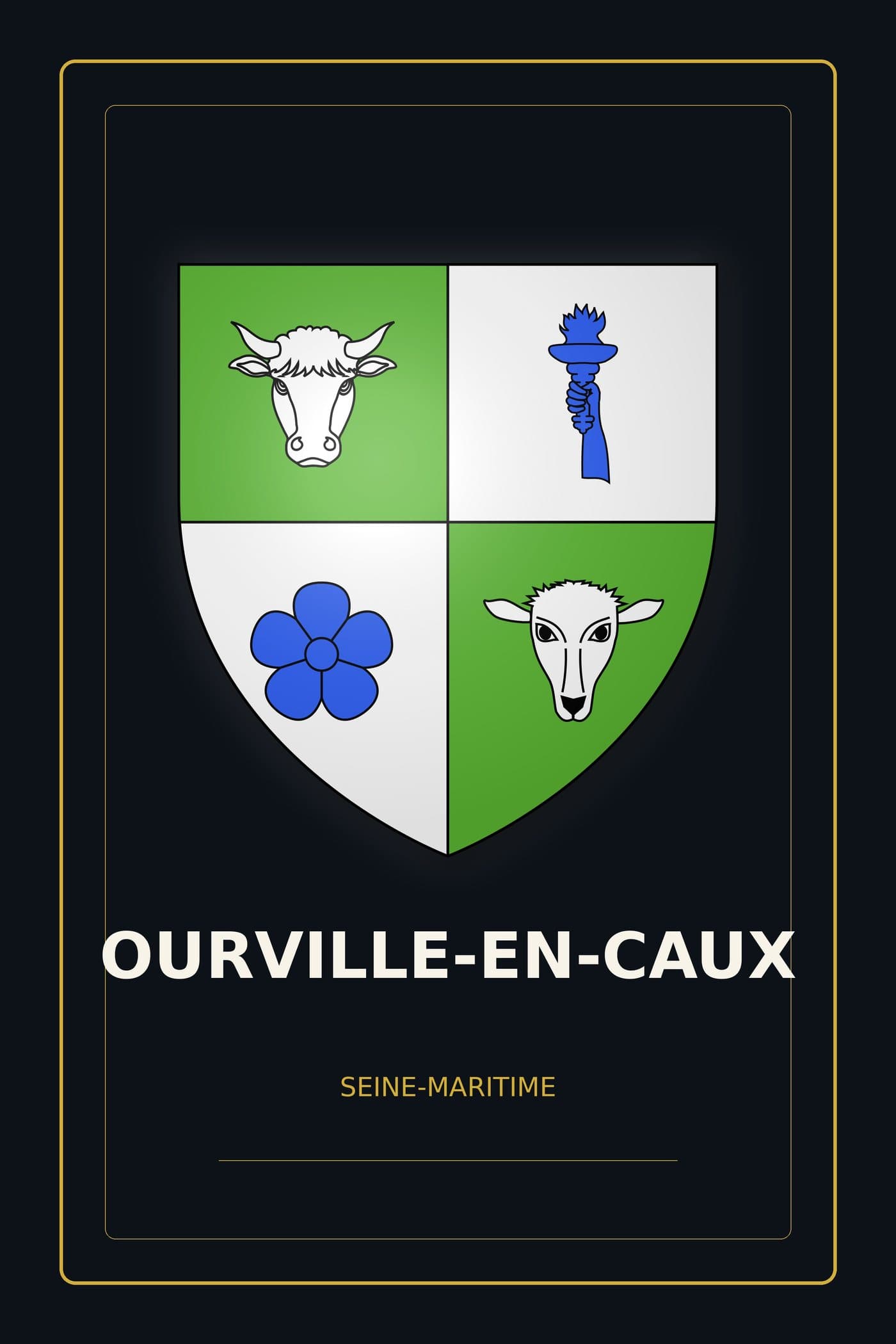 Blason d'Ourville-en-Caux