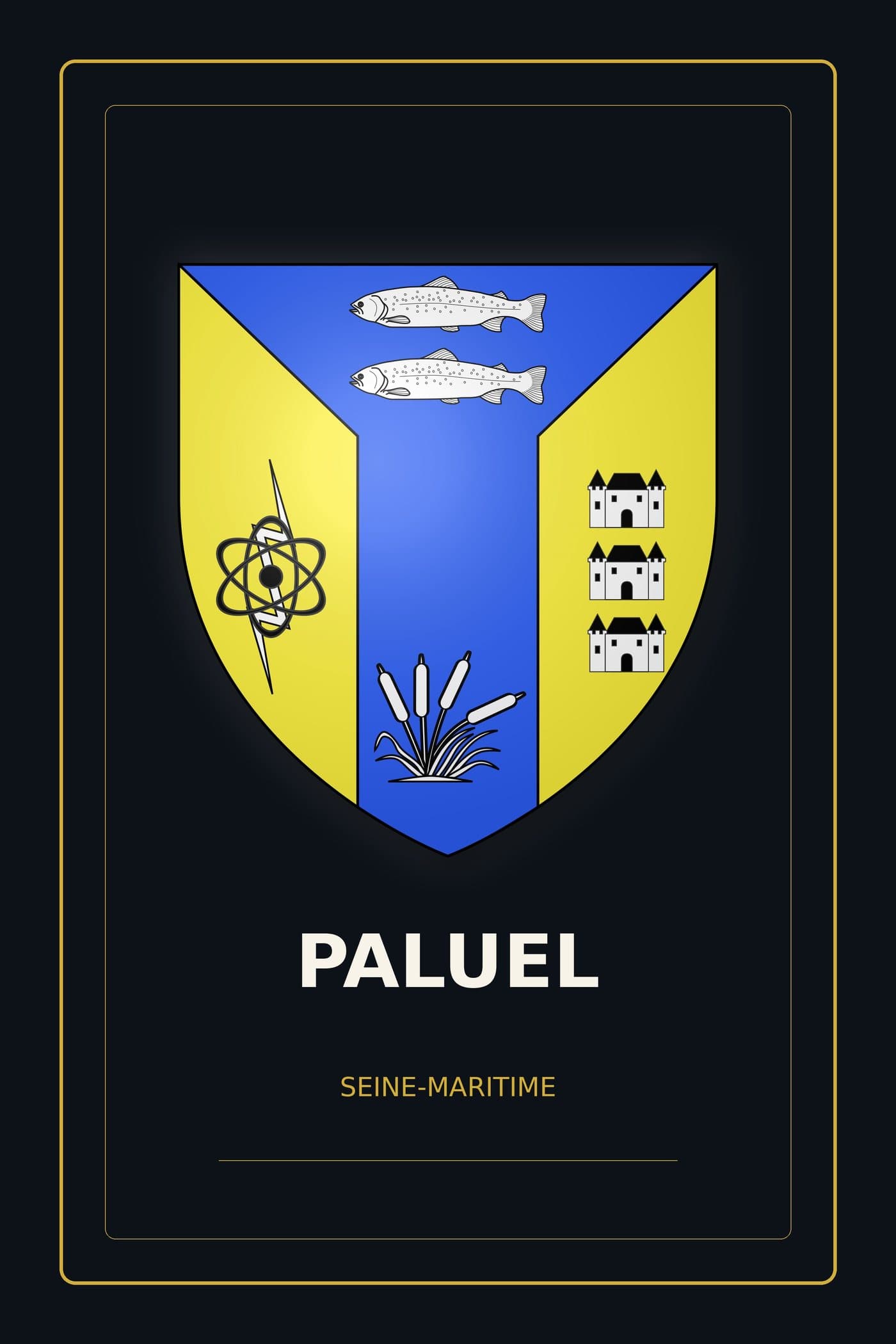Blason de Paluel