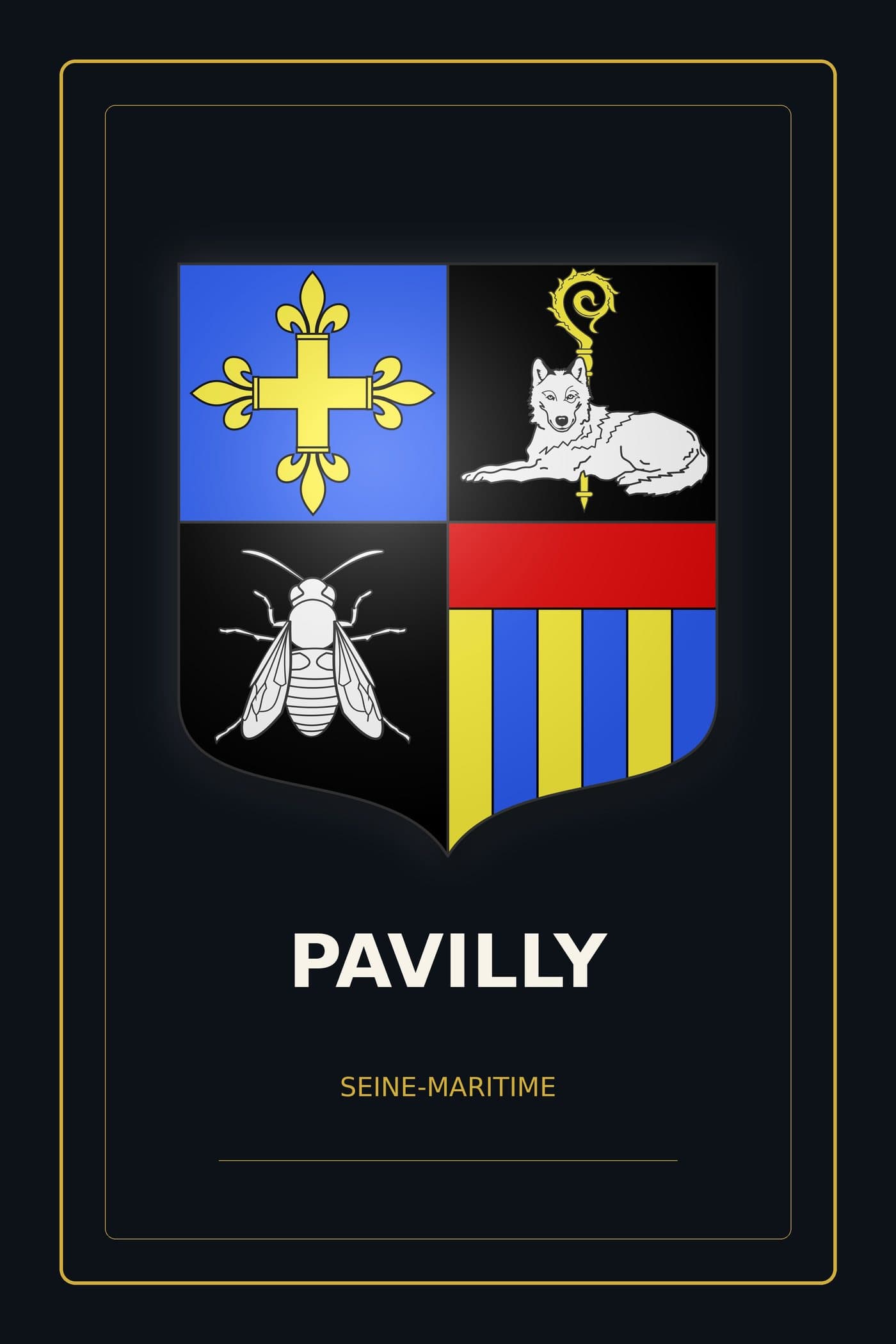 Blason de Pavilly