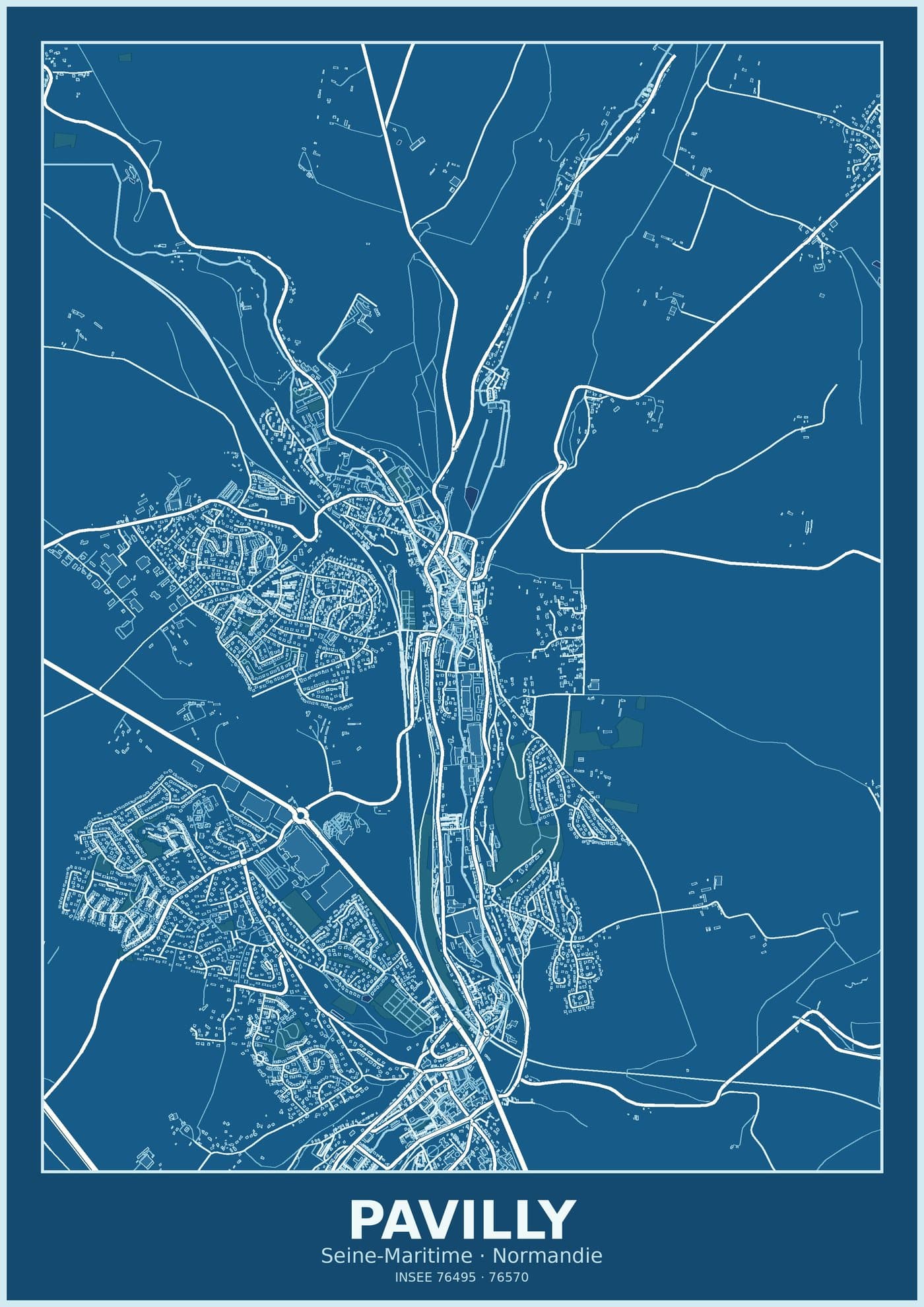 Plan de Pavilly