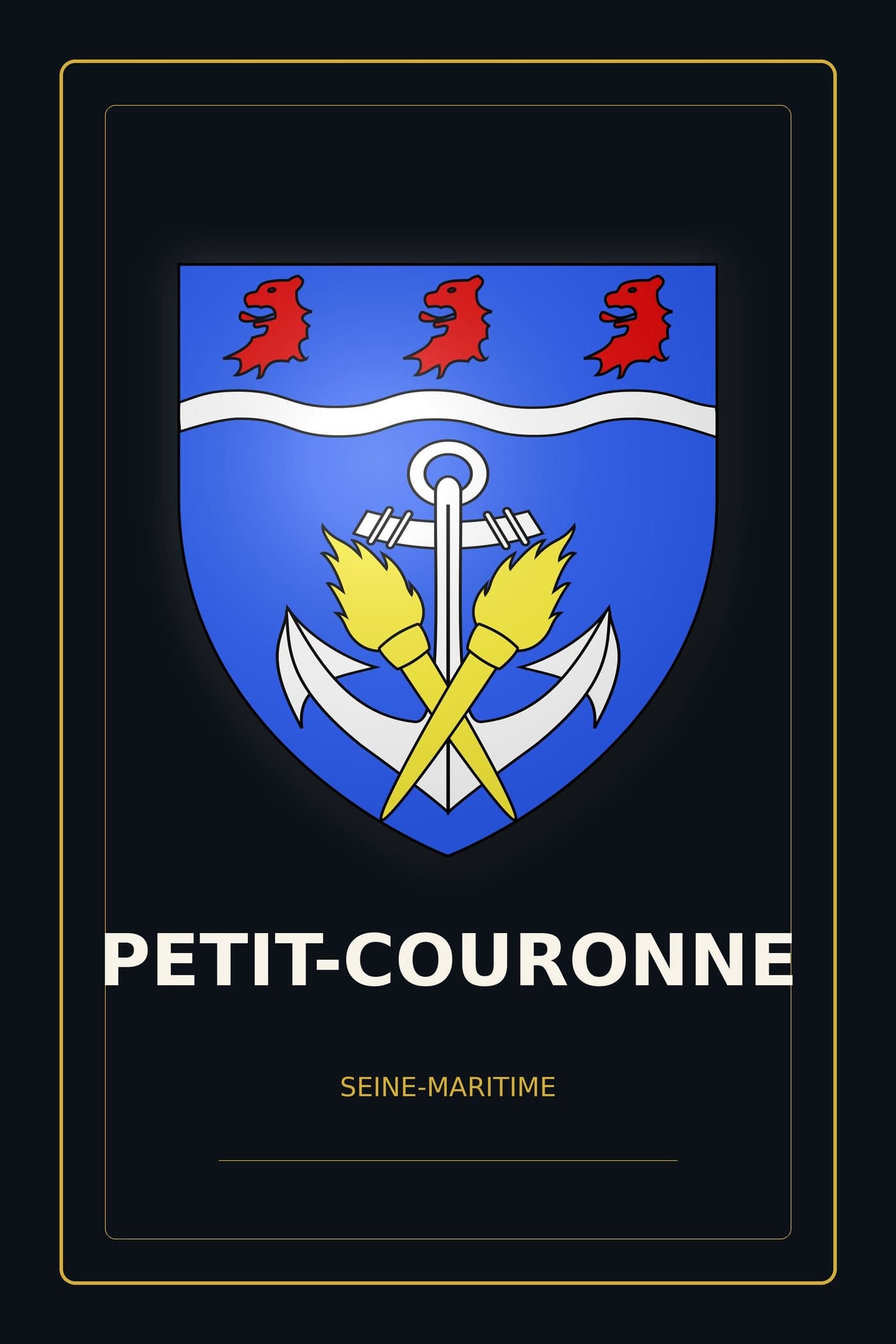 Blason de Petit-Couronne