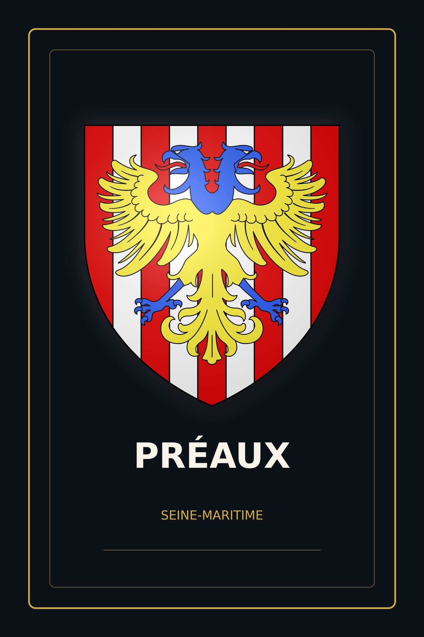 Blason de Préaux