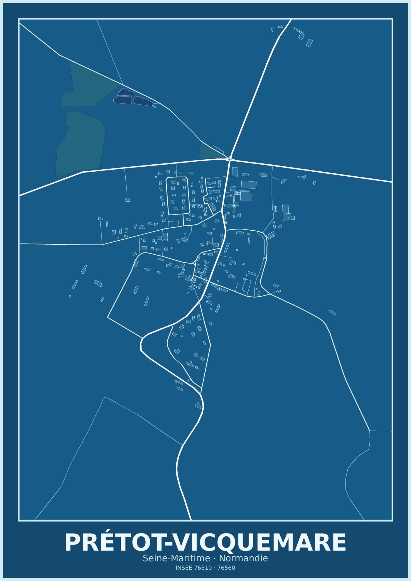 Plan de Prétot-Vicquemare