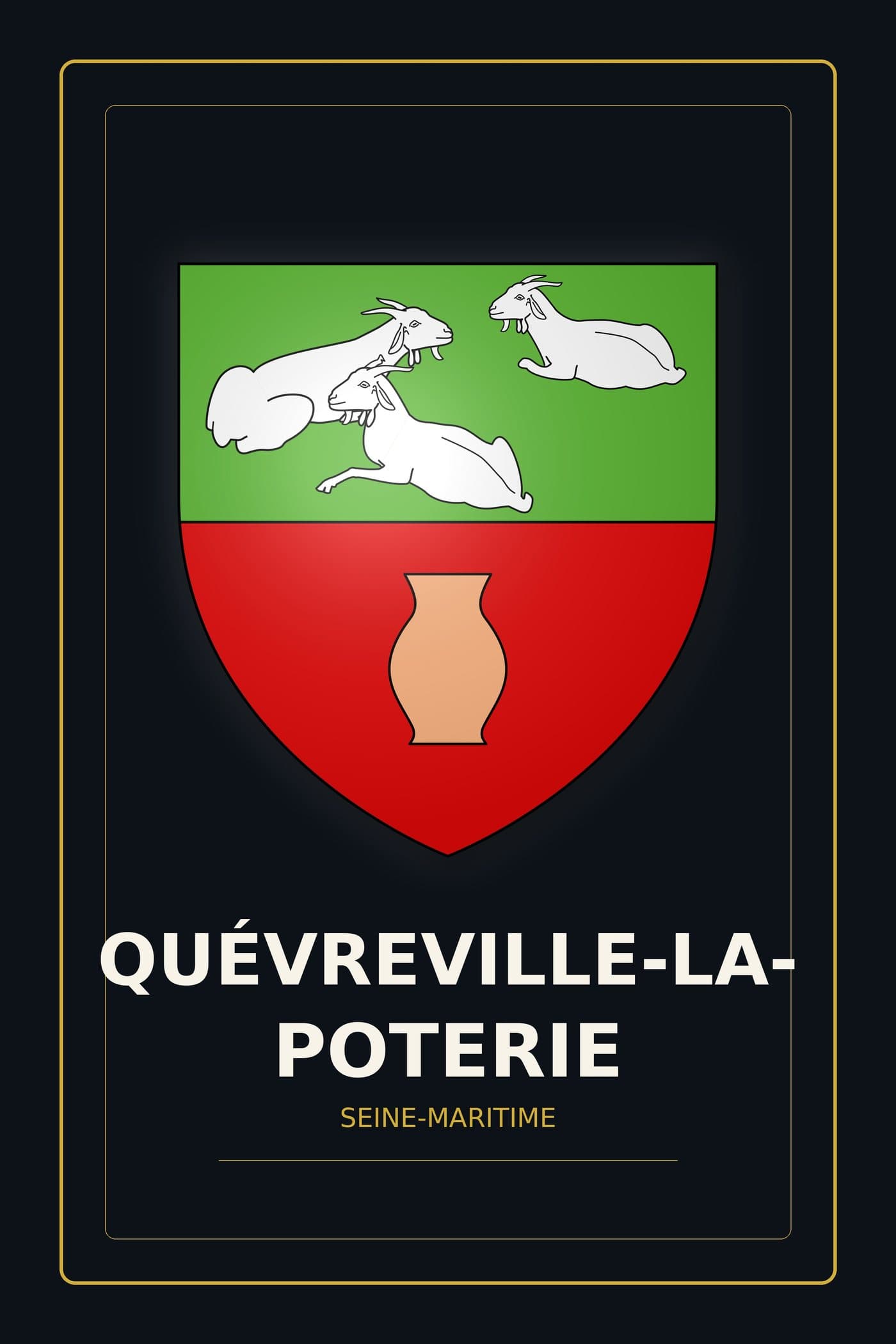 Blason de Quévreville-la-Poterie