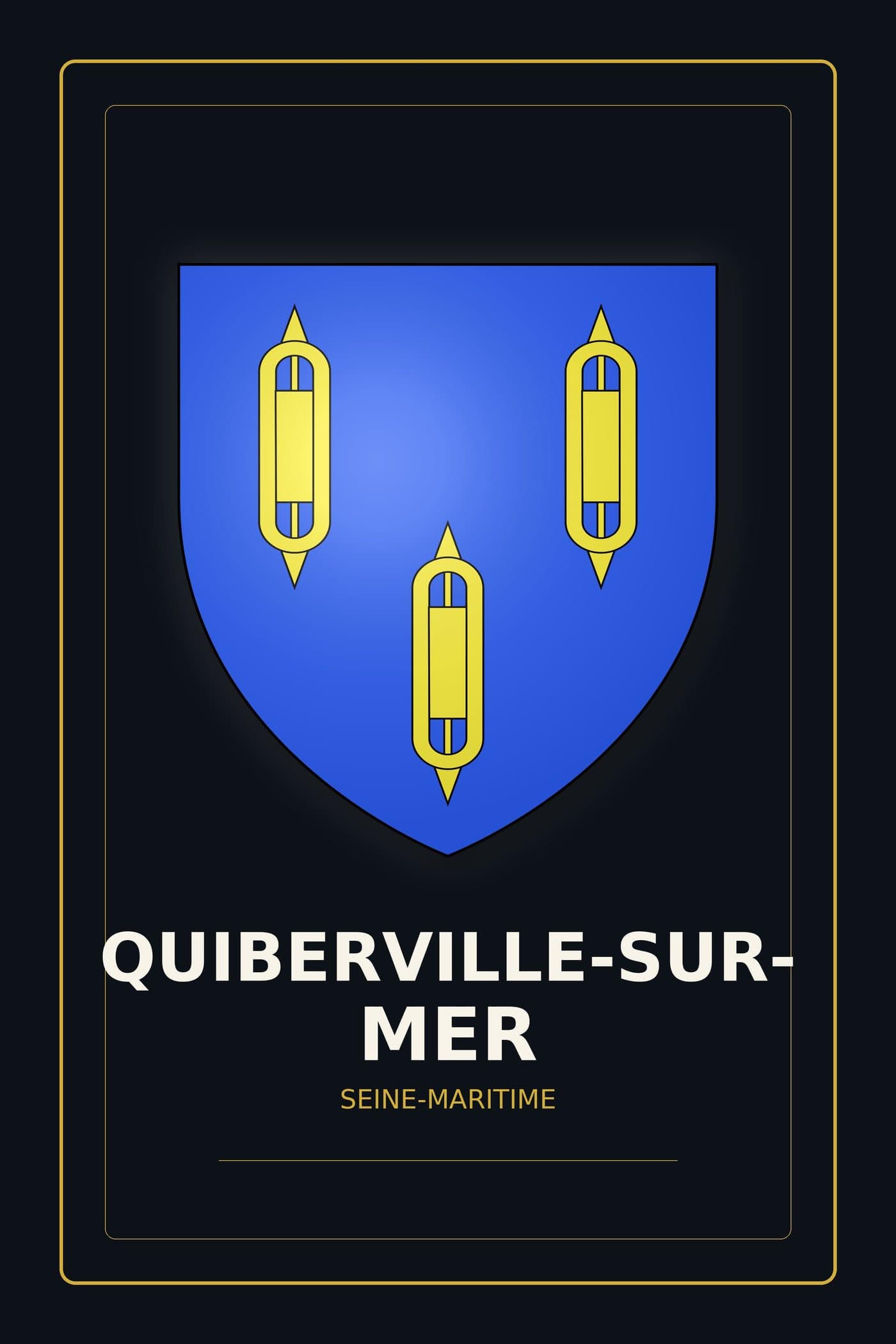Blason de Quiberville-sur-Mer