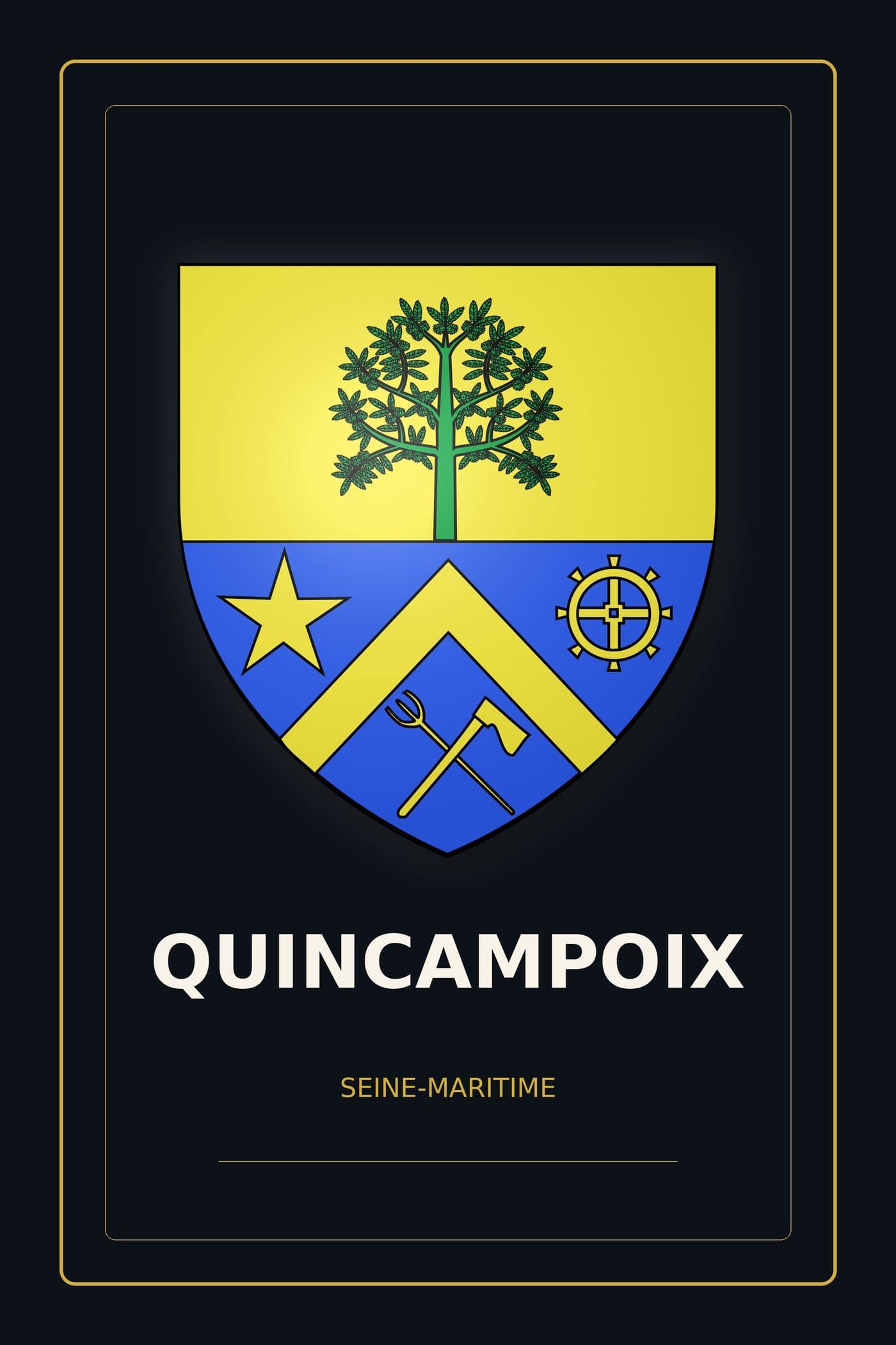 Blason de Quincampoix