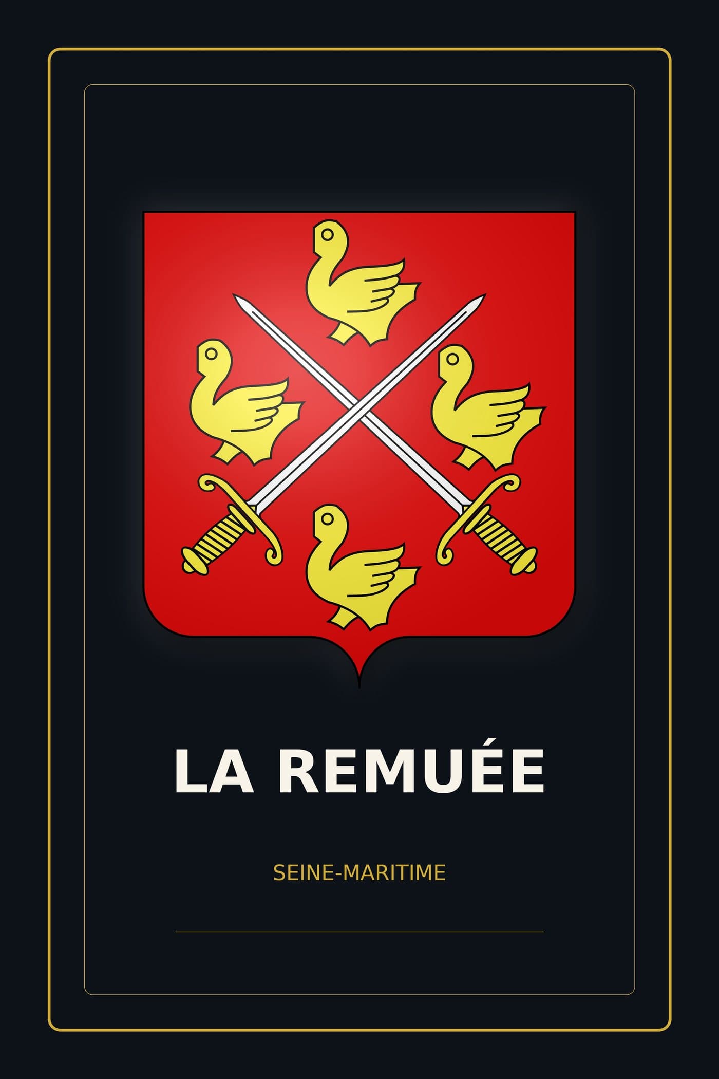 Blason de La Remuée