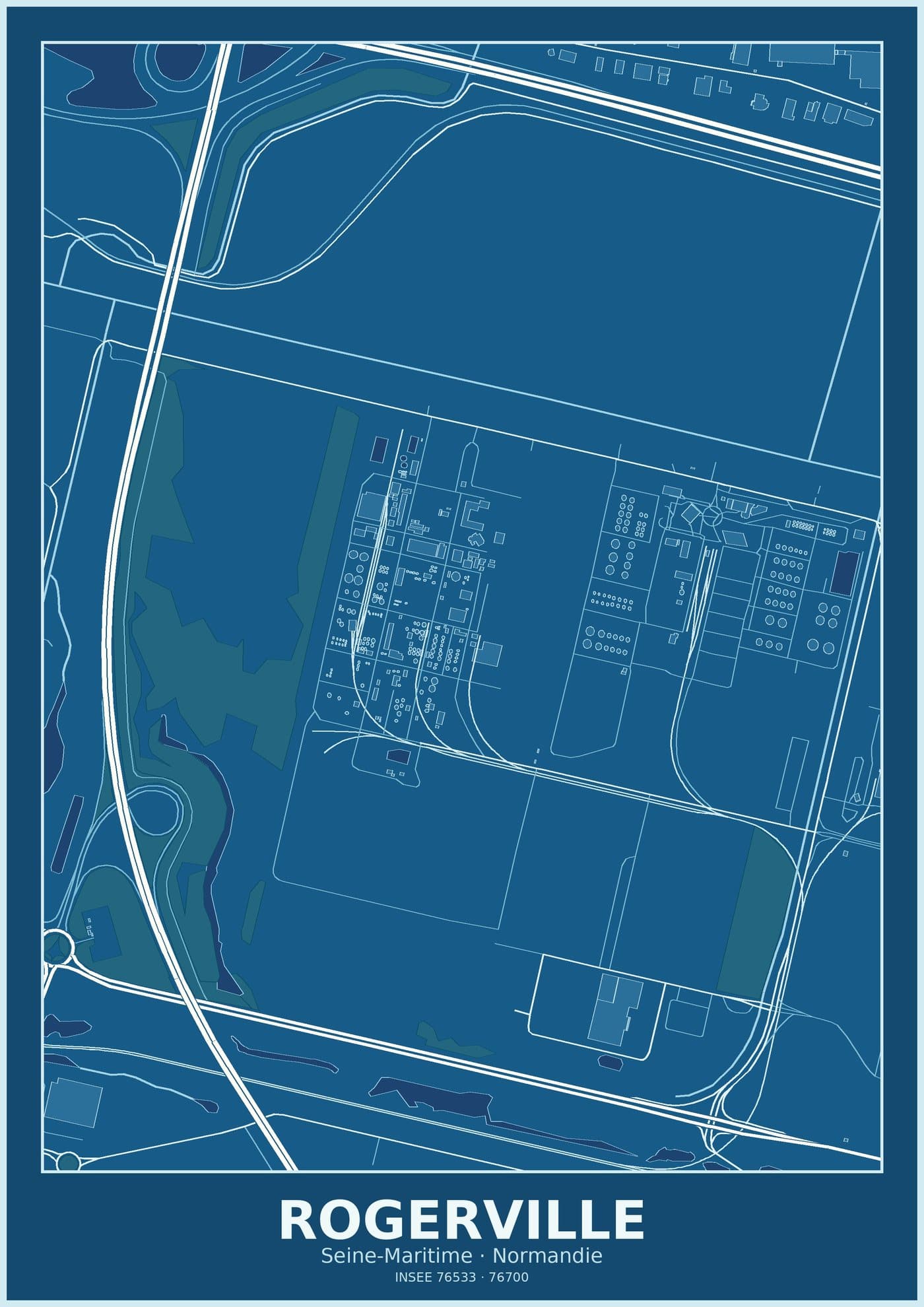Plan de Rogerville